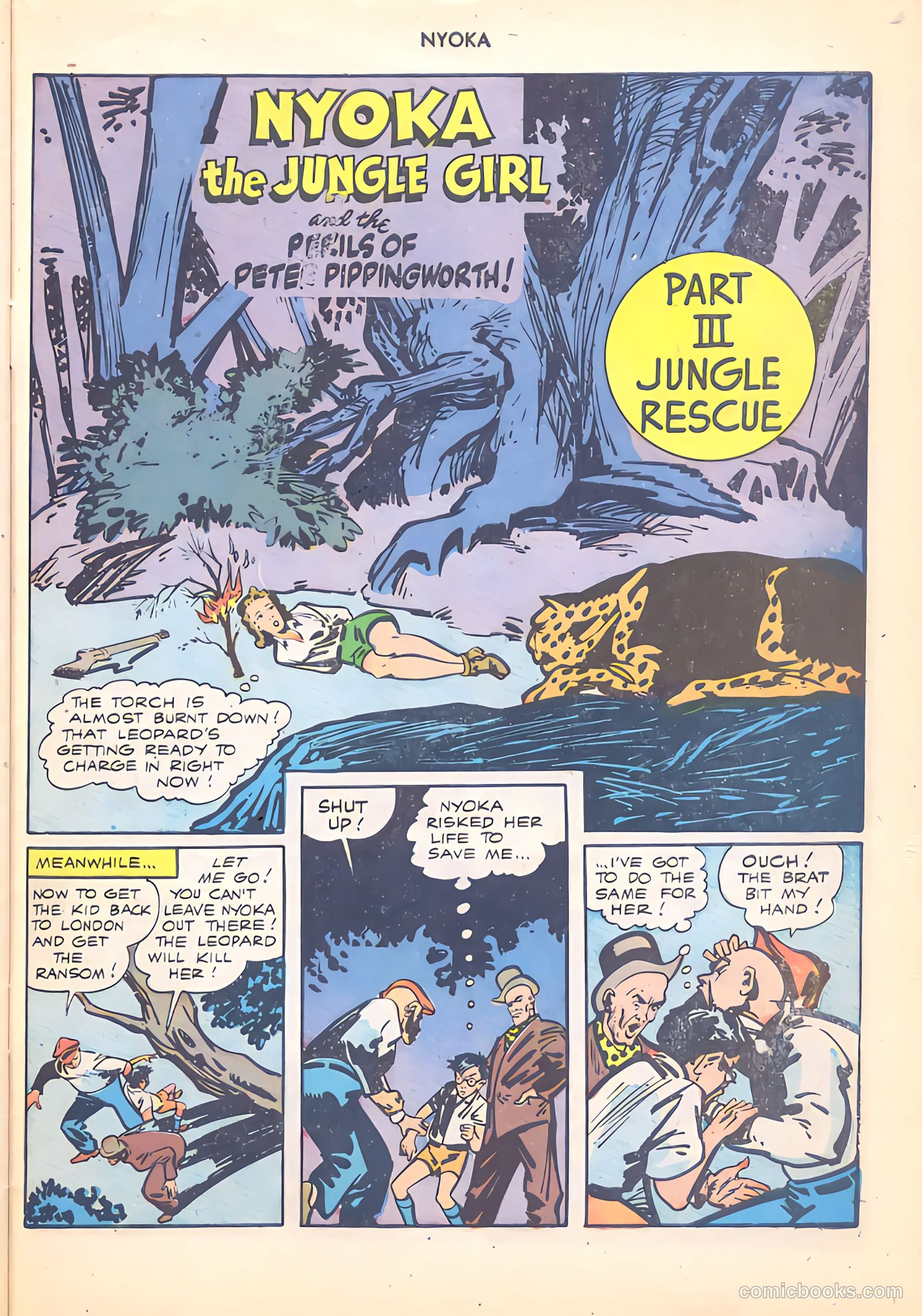 Nyoka the Jungle Girl #17 — page 27 of 36