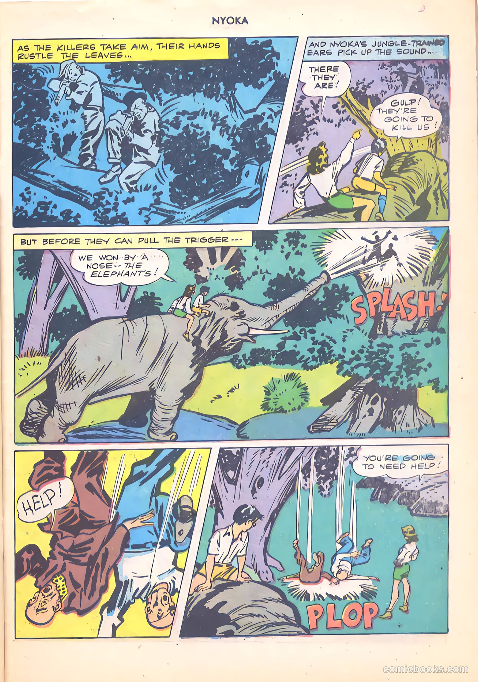 Nyoka the Jungle Girl #17 — page 31 of 36