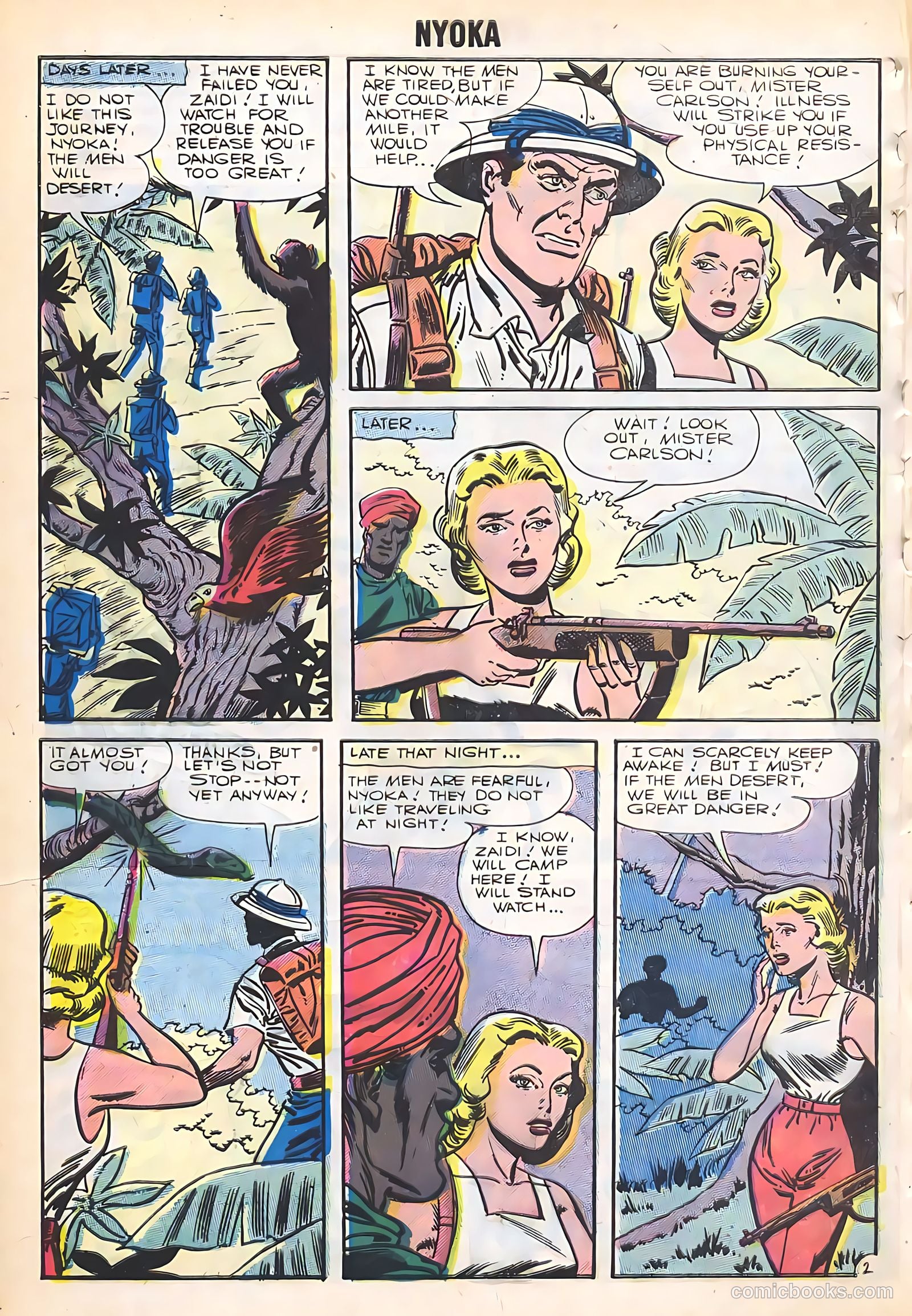 Nyoka the Jungle Girl #18 — page 4 of 36