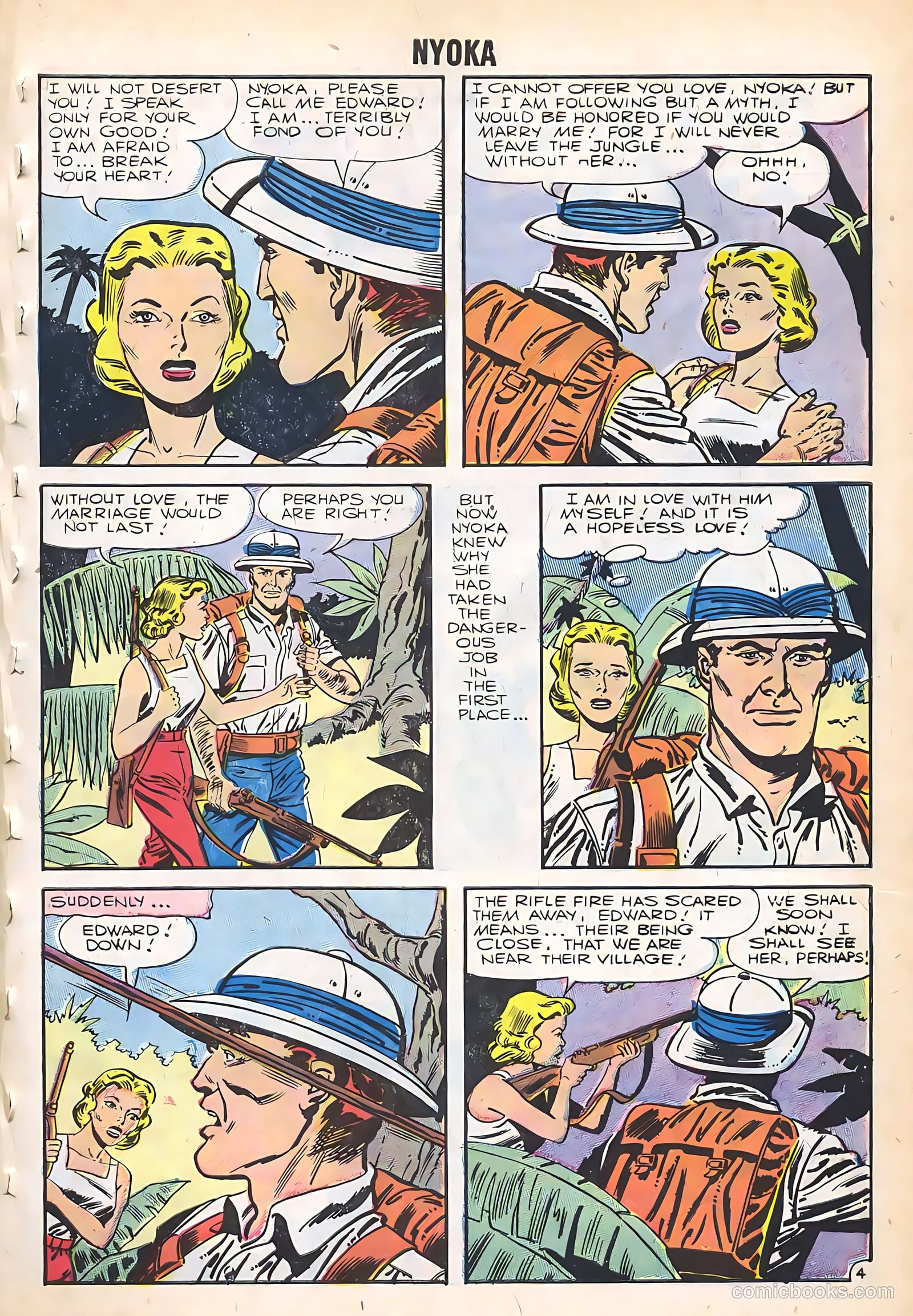 Nyoka the Jungle Girl #18 — page 7 of 36