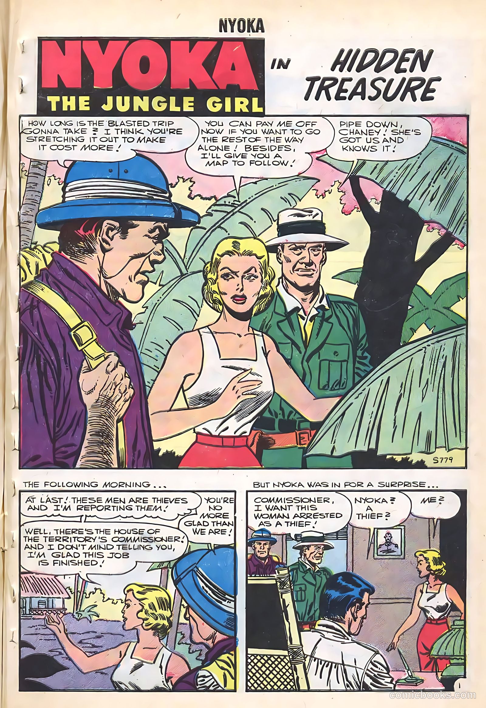 Nyoka the Jungle Girl #18 — page 9 of 36