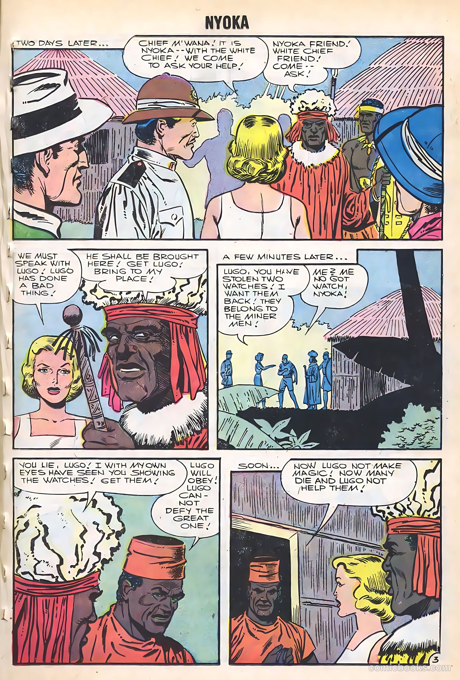 Nyoka the Jungle Girl #18 — page 11 of 36