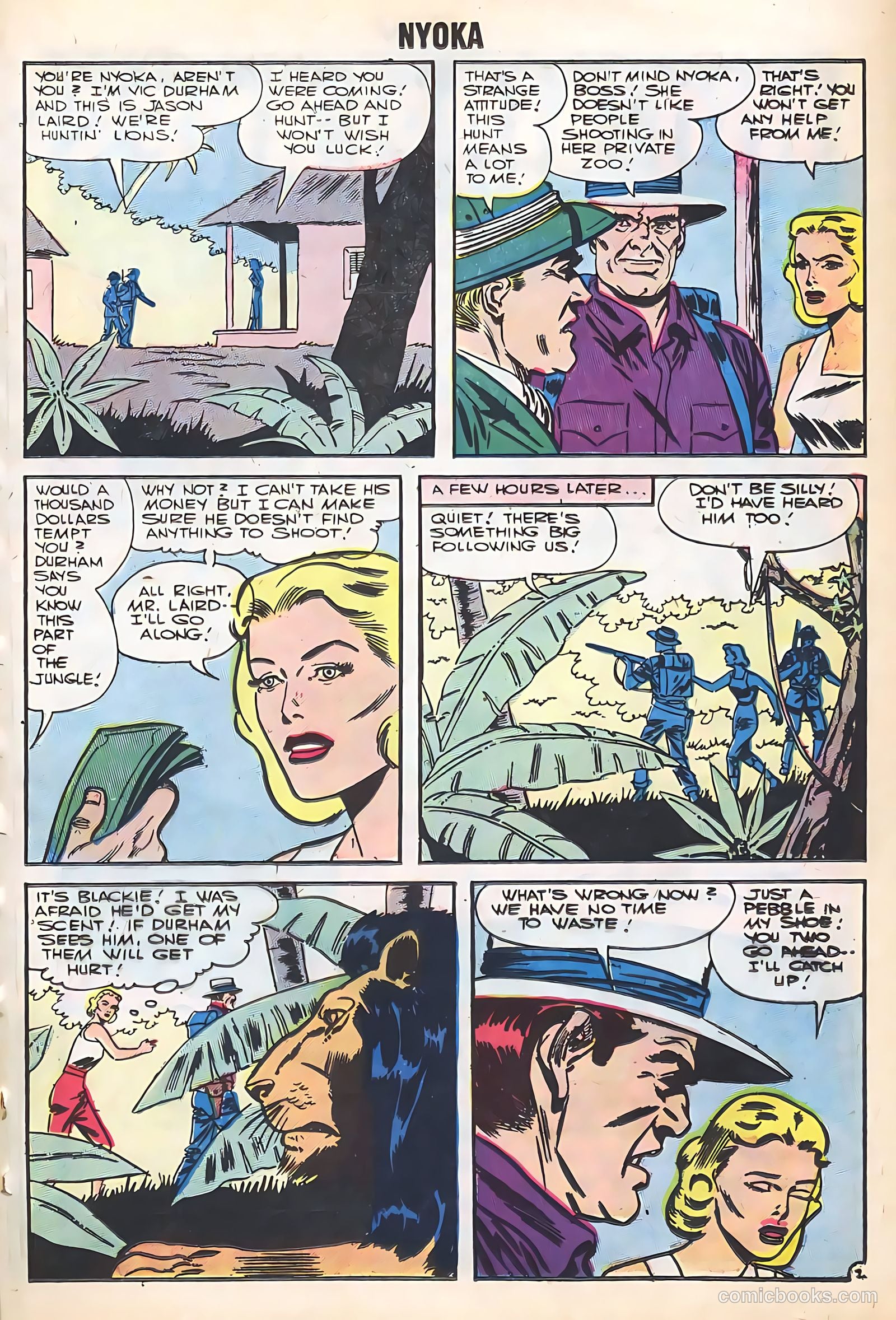 Nyoka the Jungle Girl #18 — page 21 of 36