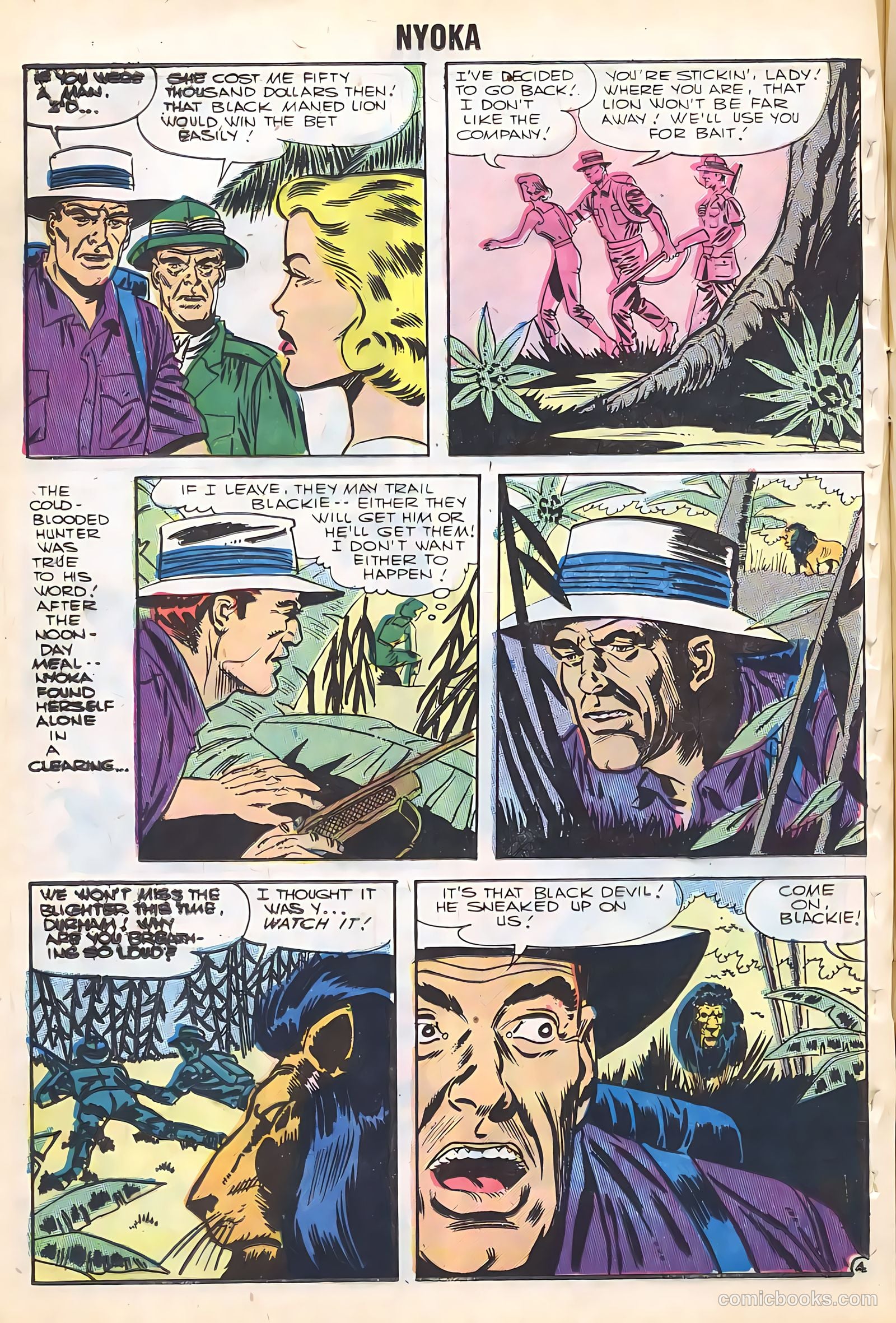 Nyoka the Jungle Girl #18 — page 24 of 36