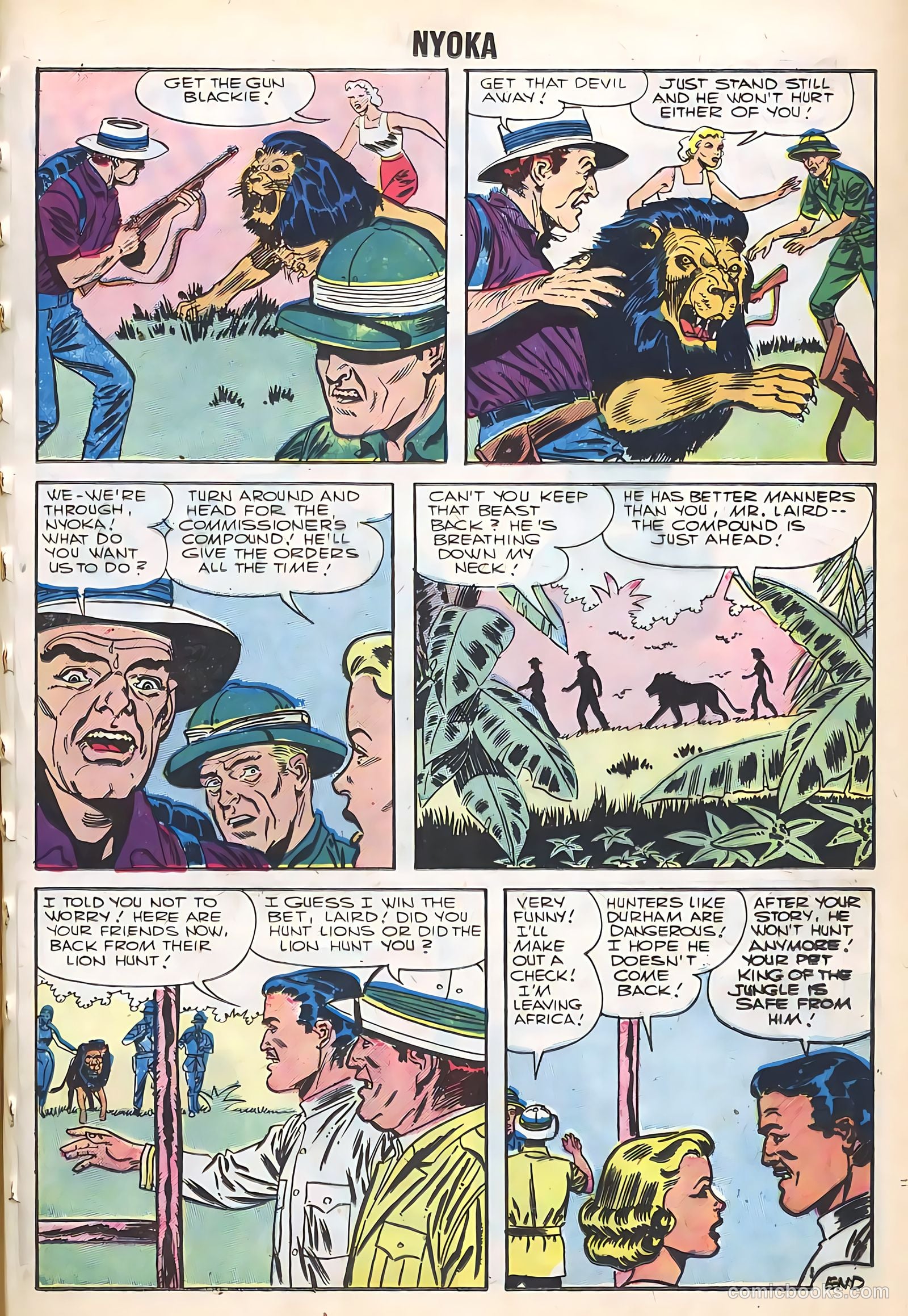 Nyoka the Jungle Girl #18 — page 25 of 36