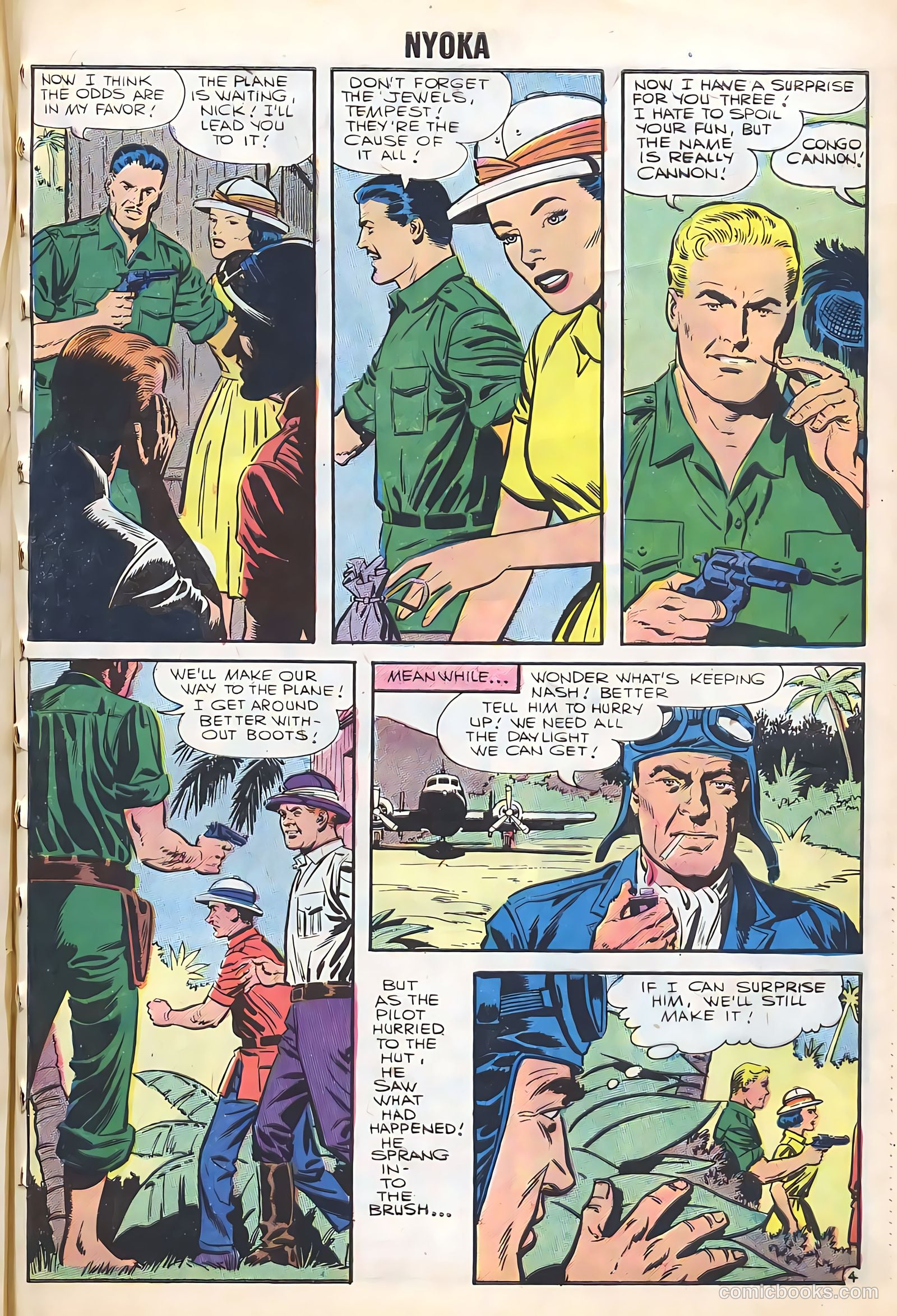 Nyoka the Jungle Girl #18 — page 29 of 36