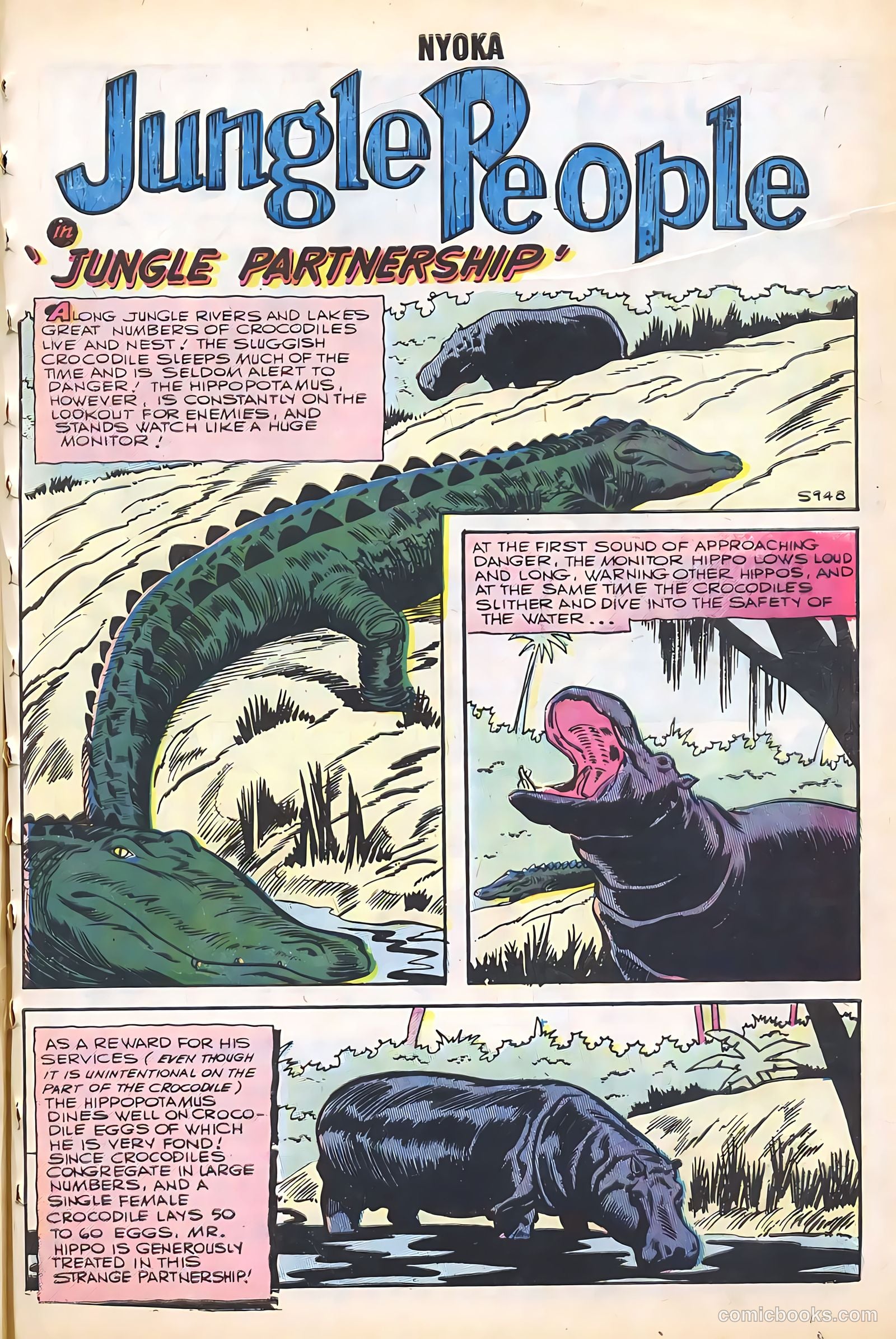 Nyoka the Jungle Girl #18 — page 33 of 36