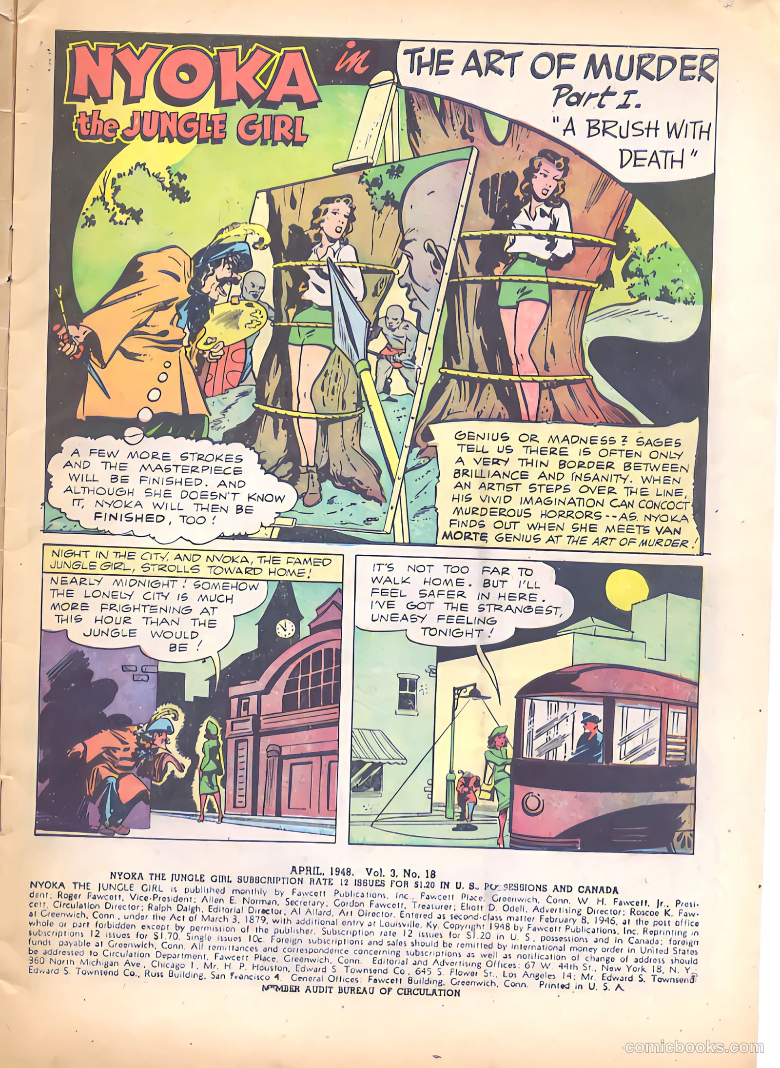 Nyoka the Jungle Girl #18 — page 3 of 36