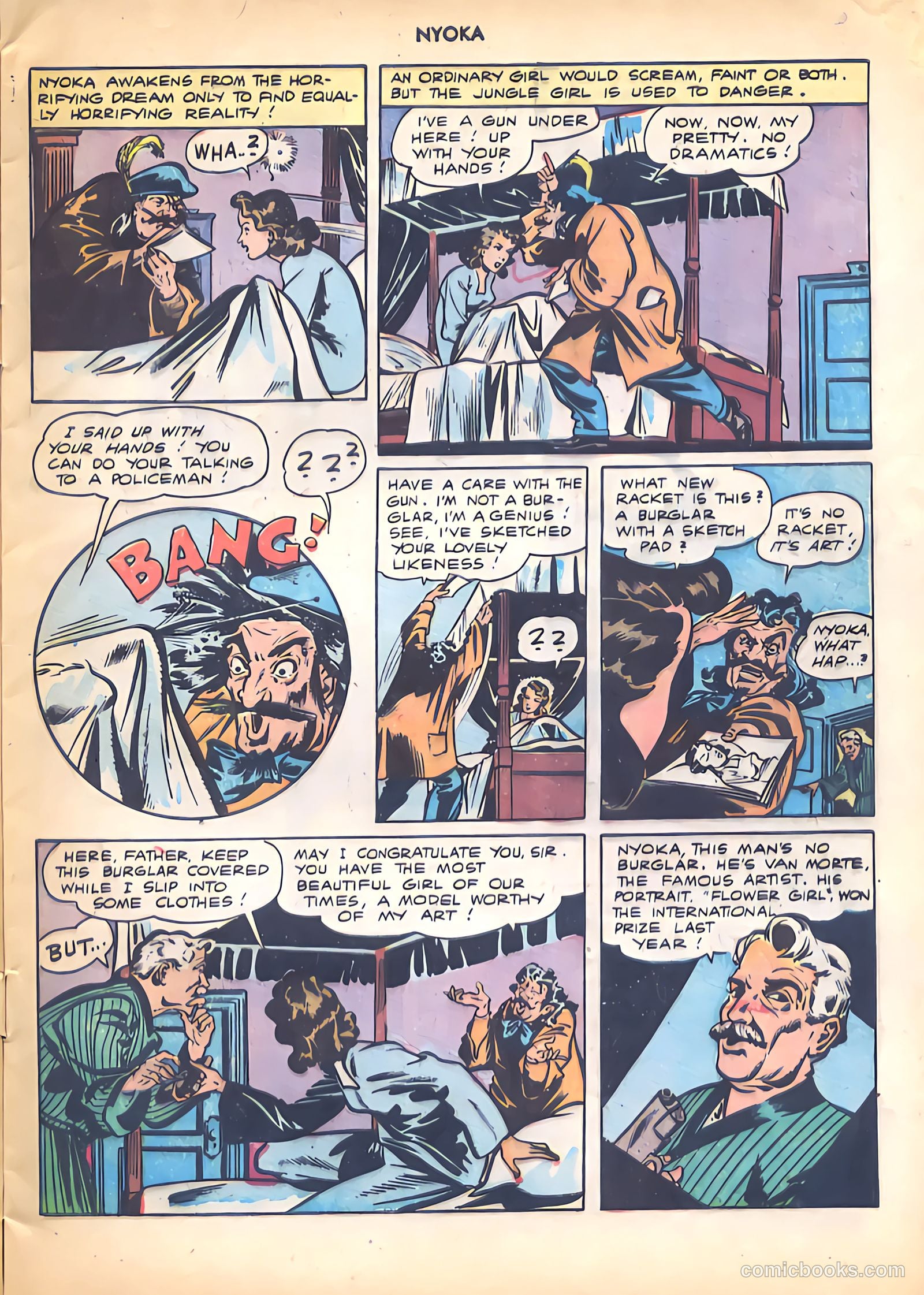 Nyoka the Jungle Girl #18 — page 5 of 36