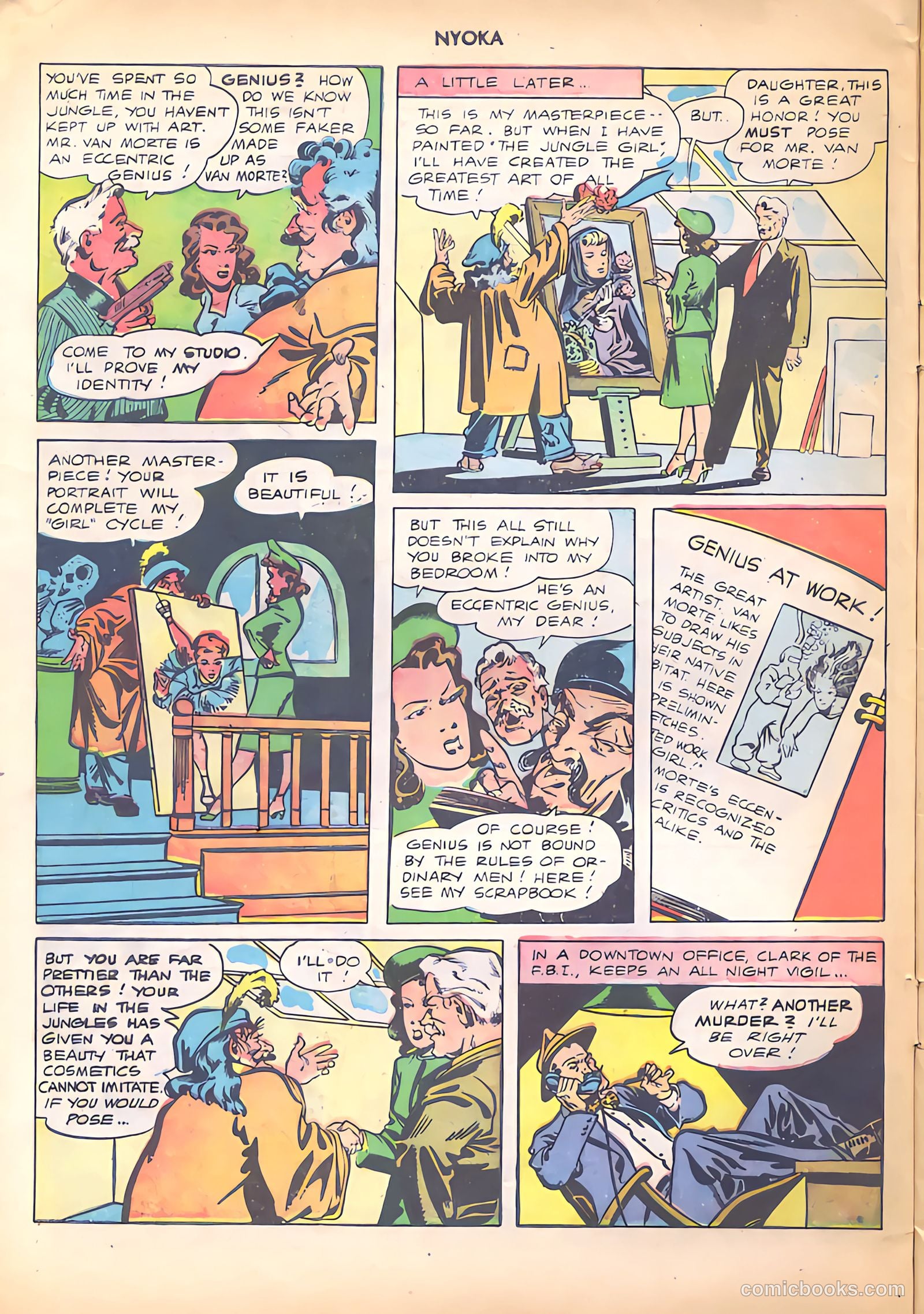 Nyoka the Jungle Girl #18 — page 6 of 36