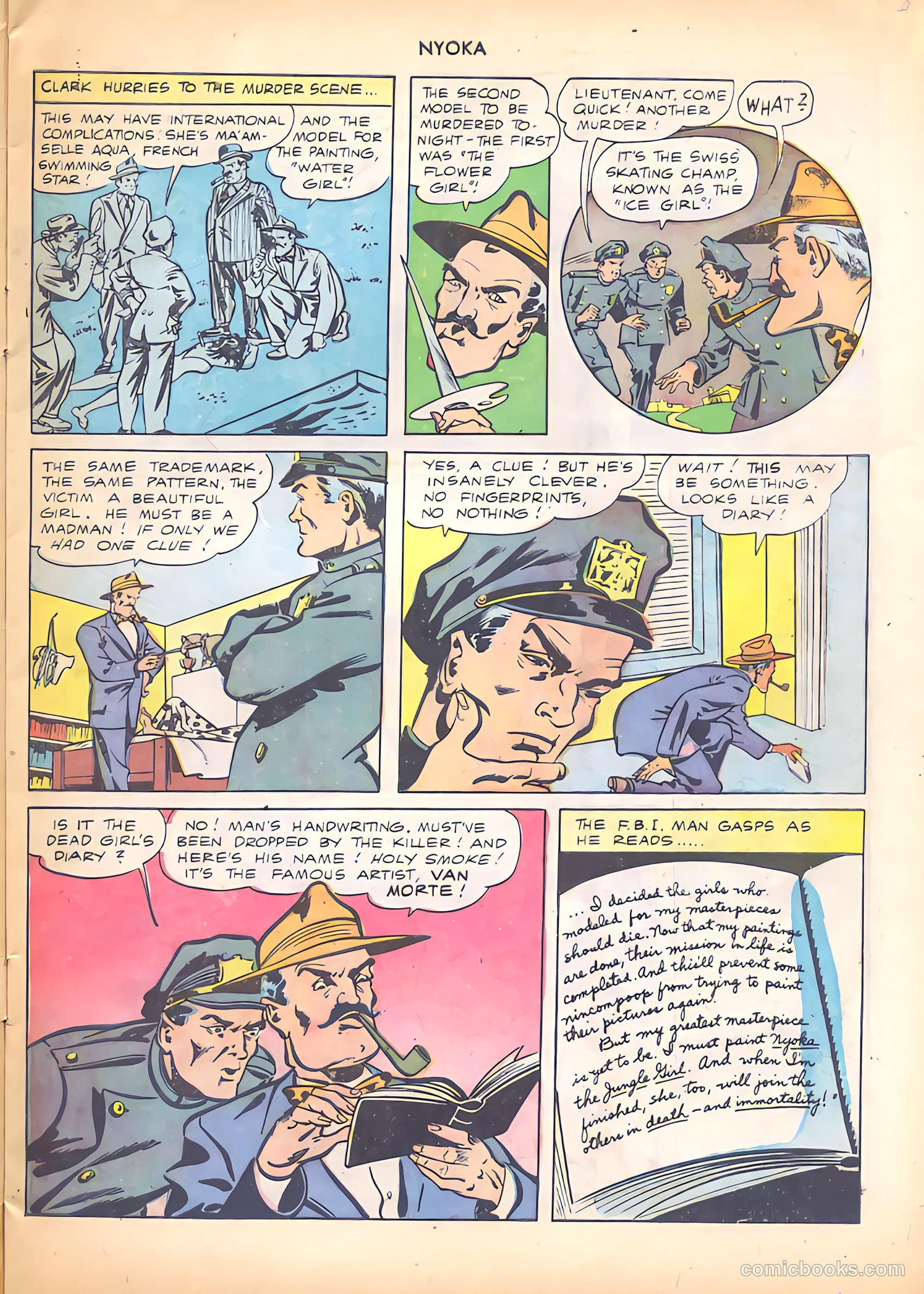 Nyoka the Jungle Girl #18 — page 7 of 36