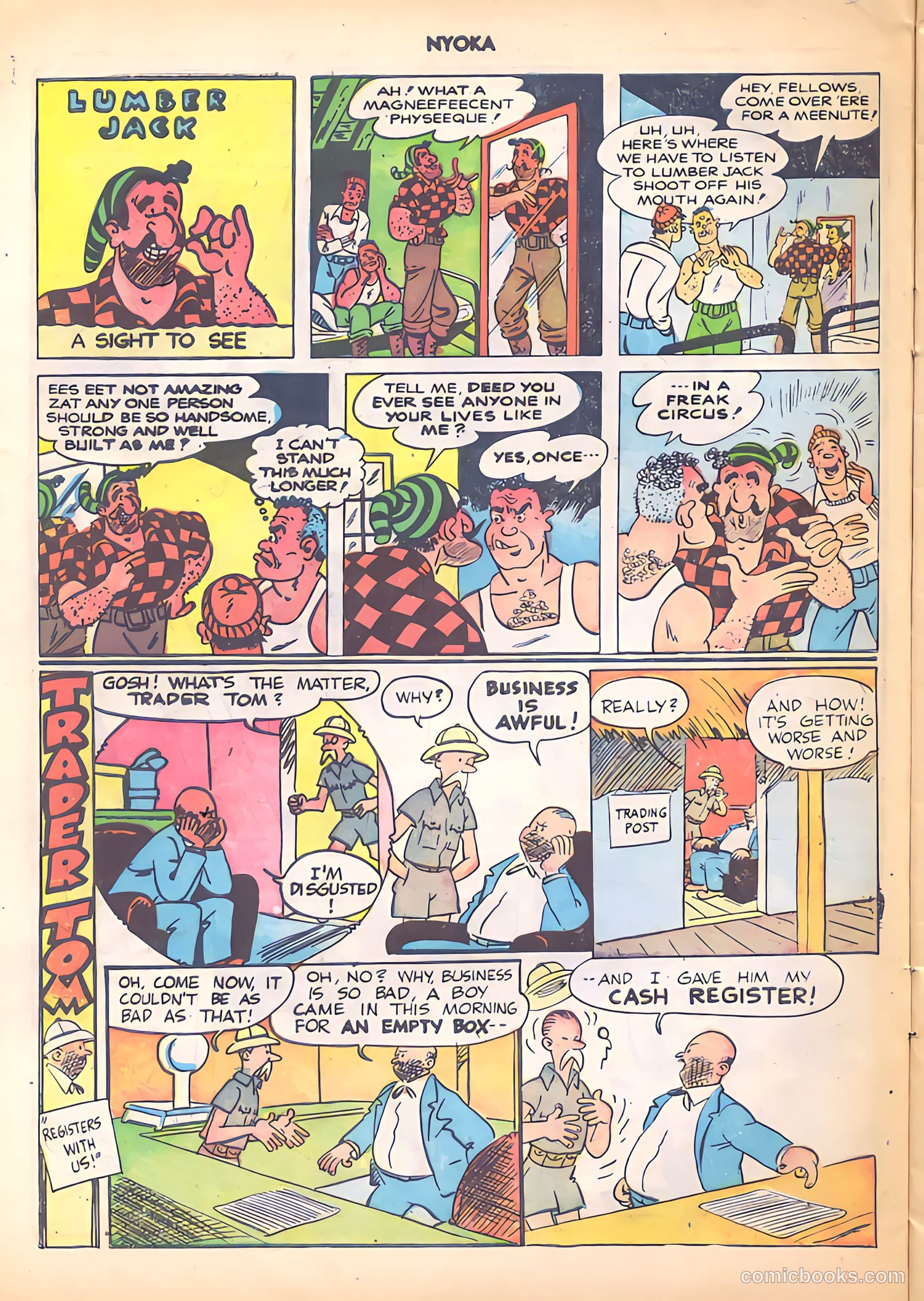 Nyoka the Jungle Girl #18 — page 10 of 36