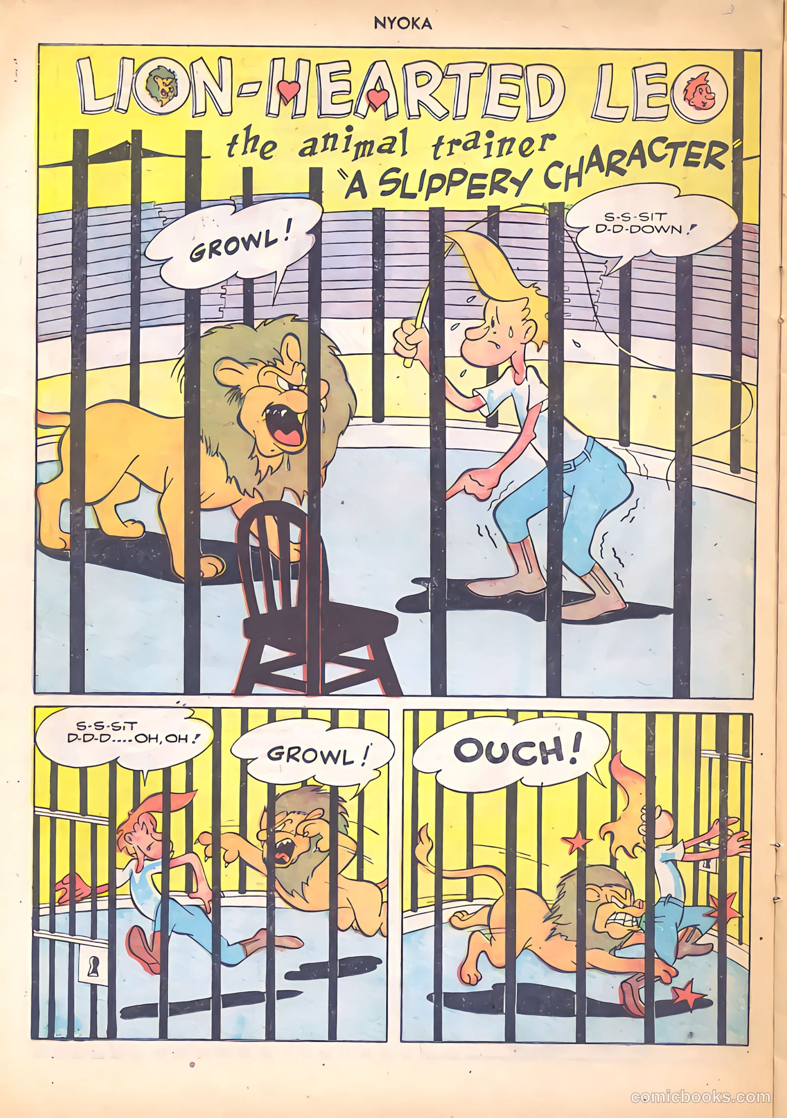 Nyoka the Jungle Girl #18 — page 14 of 36