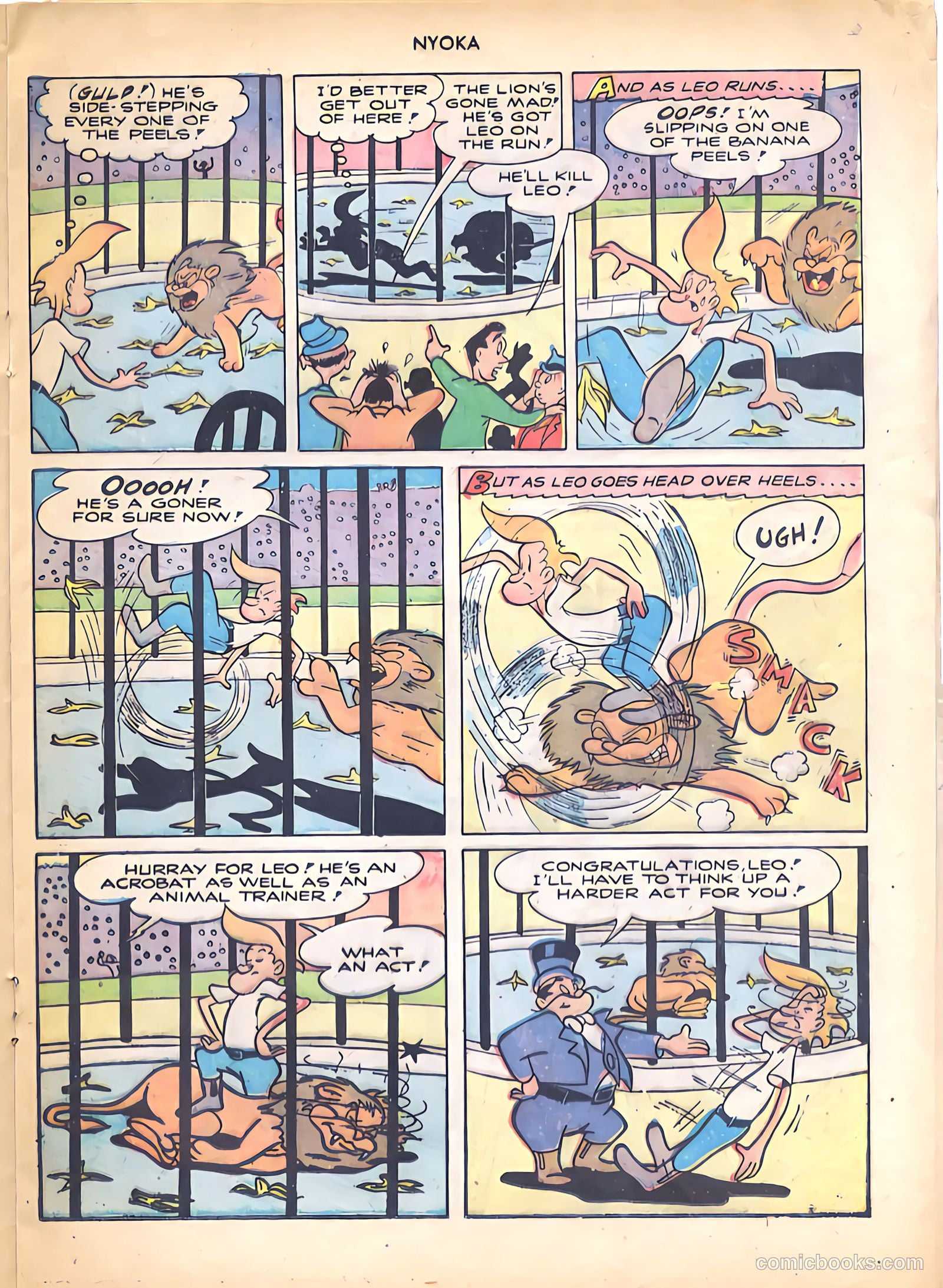 Nyoka the Jungle Girl #18 — page 17 of 36