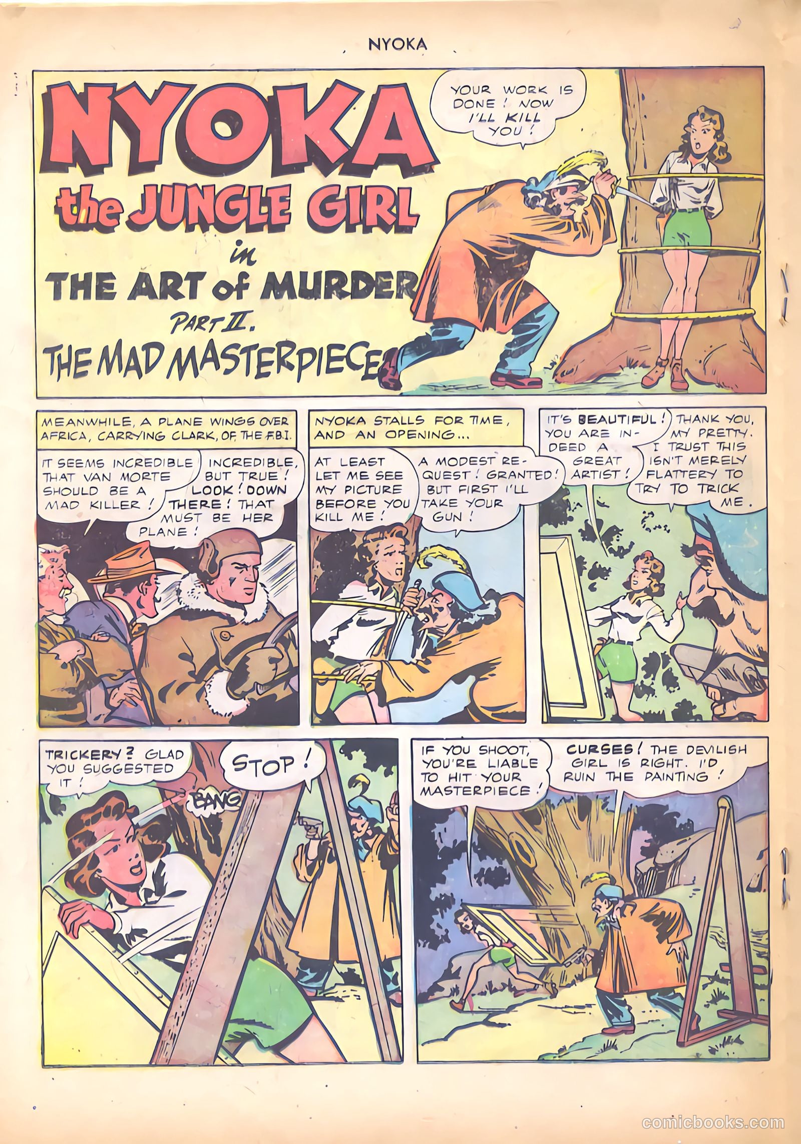 Nyoka the Jungle Girl #18 — page 18 of 36
