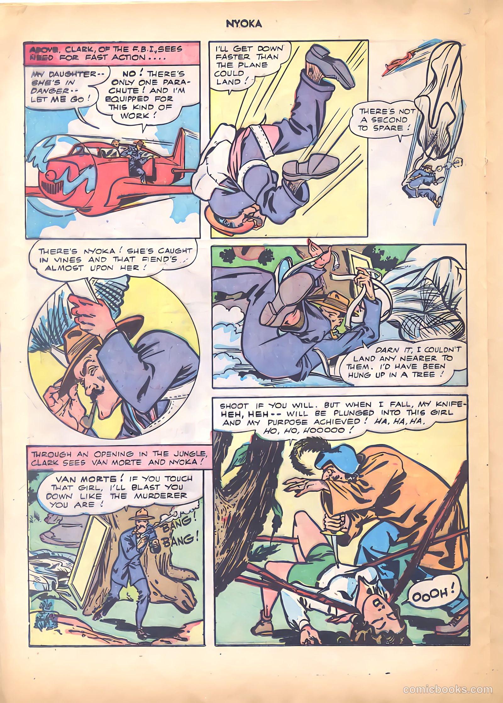 Nyoka the Jungle Girl #18 — page 20 of 36