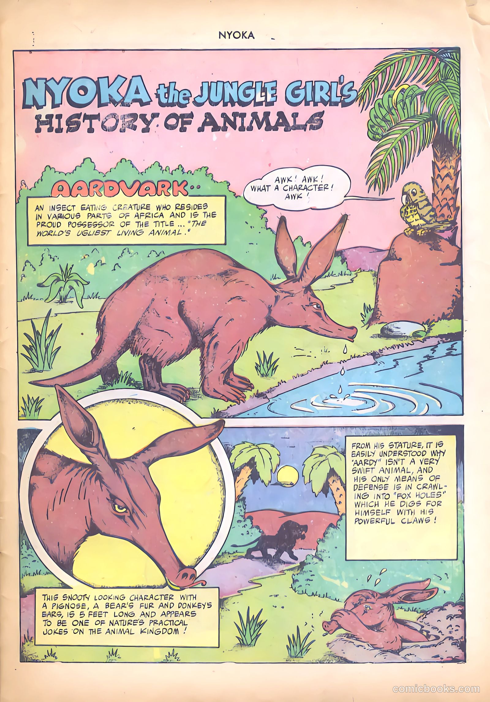Nyoka the Jungle Girl #18 — page 27 of 36