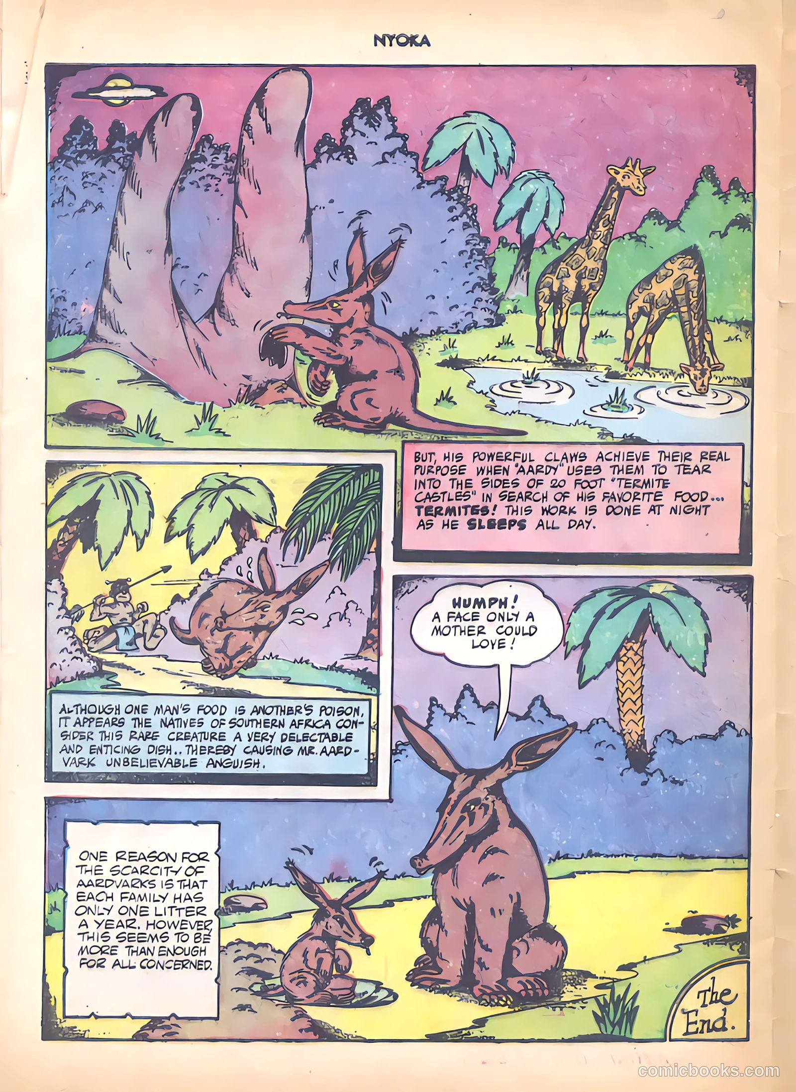 Nyoka the Jungle Girl #18 — page 28 of 36