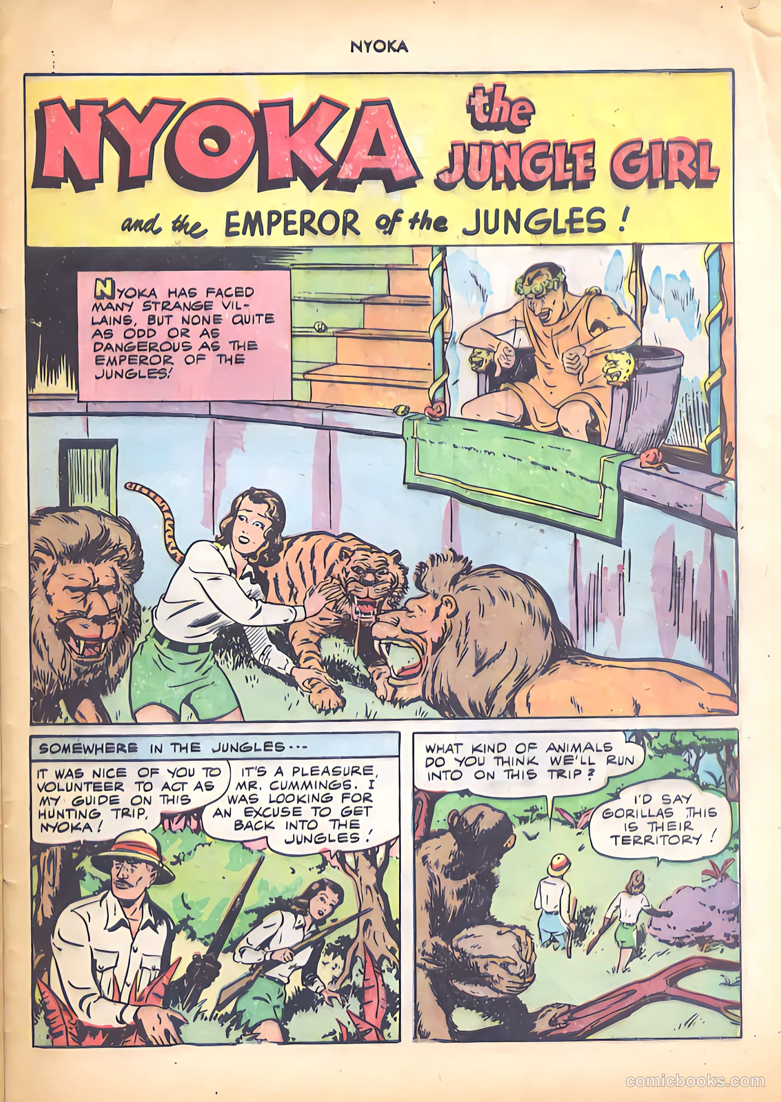Nyoka the Jungle Girl #18 — page 29 of 36