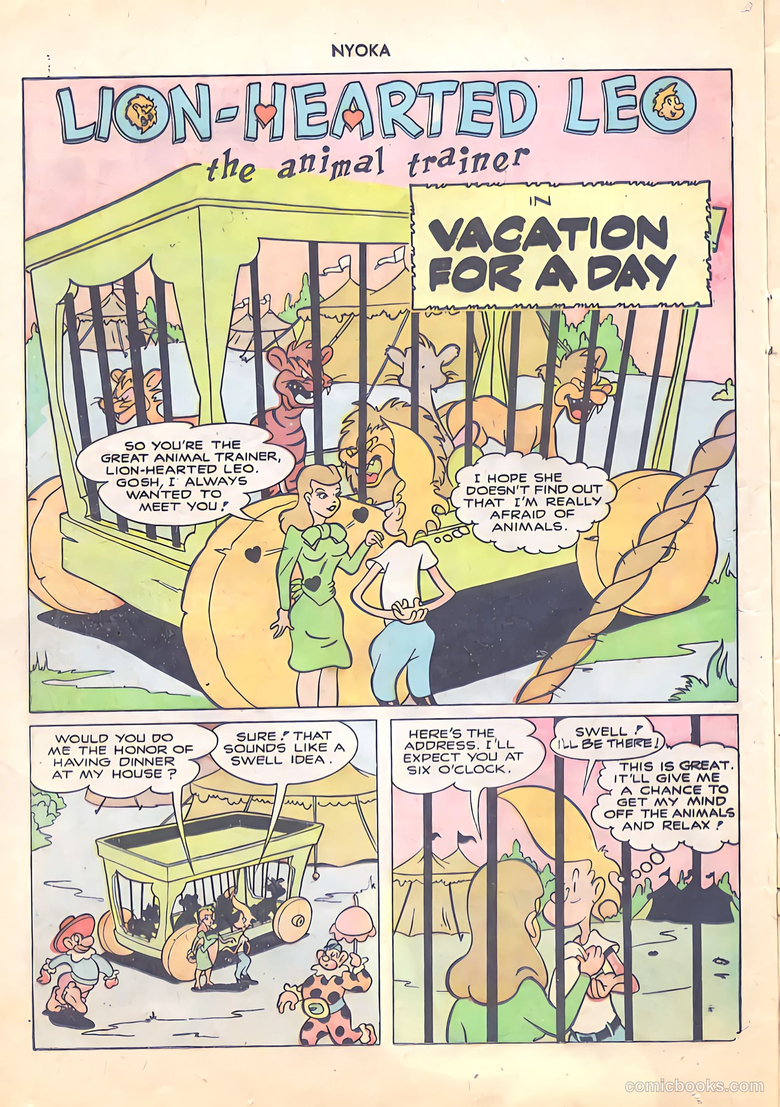 Nyoka the Jungle Girl #19 — page 12 of 36