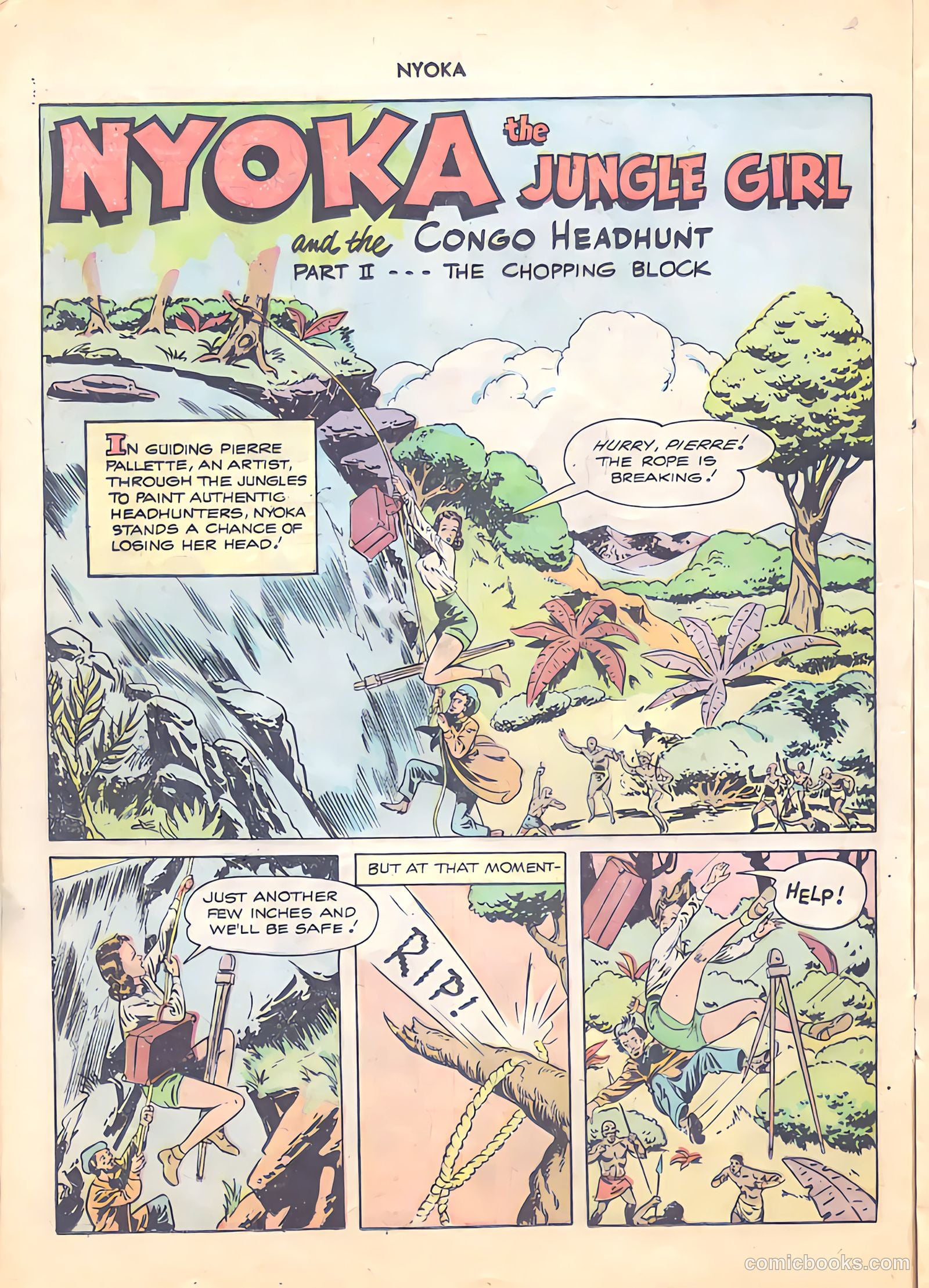 Nyoka the Jungle Girl #19 — page 16 of 36