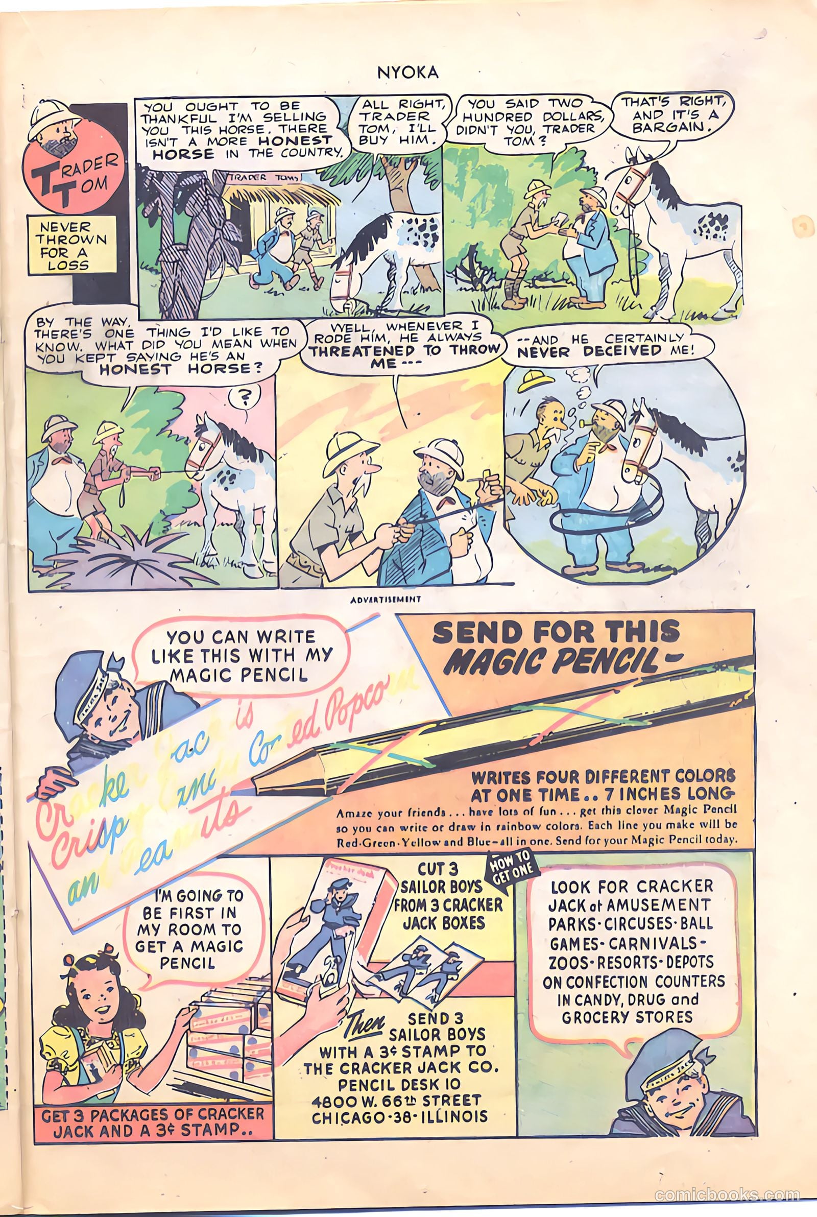 Nyoka the Jungle Girl #19 — page 23 of 36