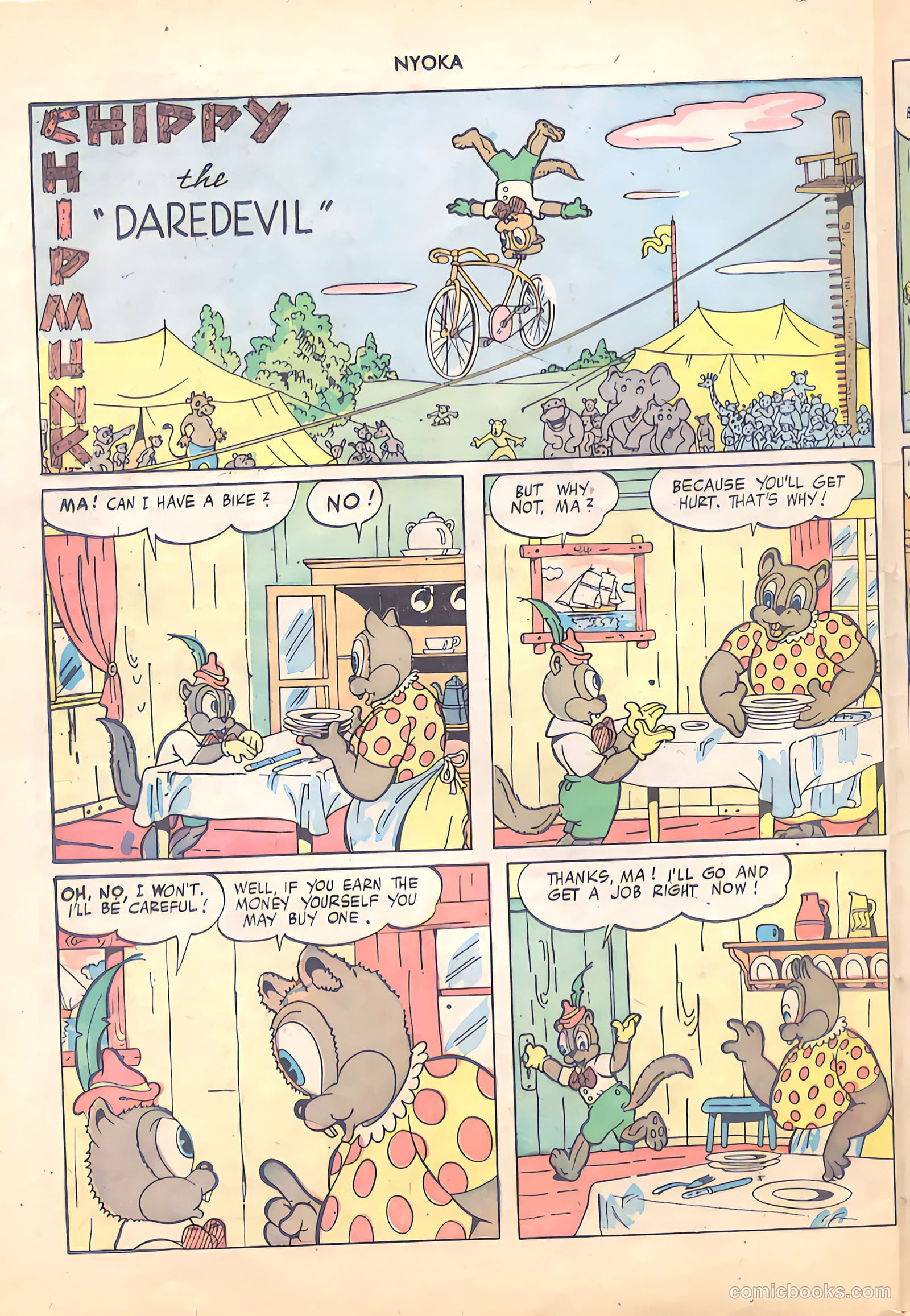 Nyoka the Jungle Girl #19 — page 26 of 36