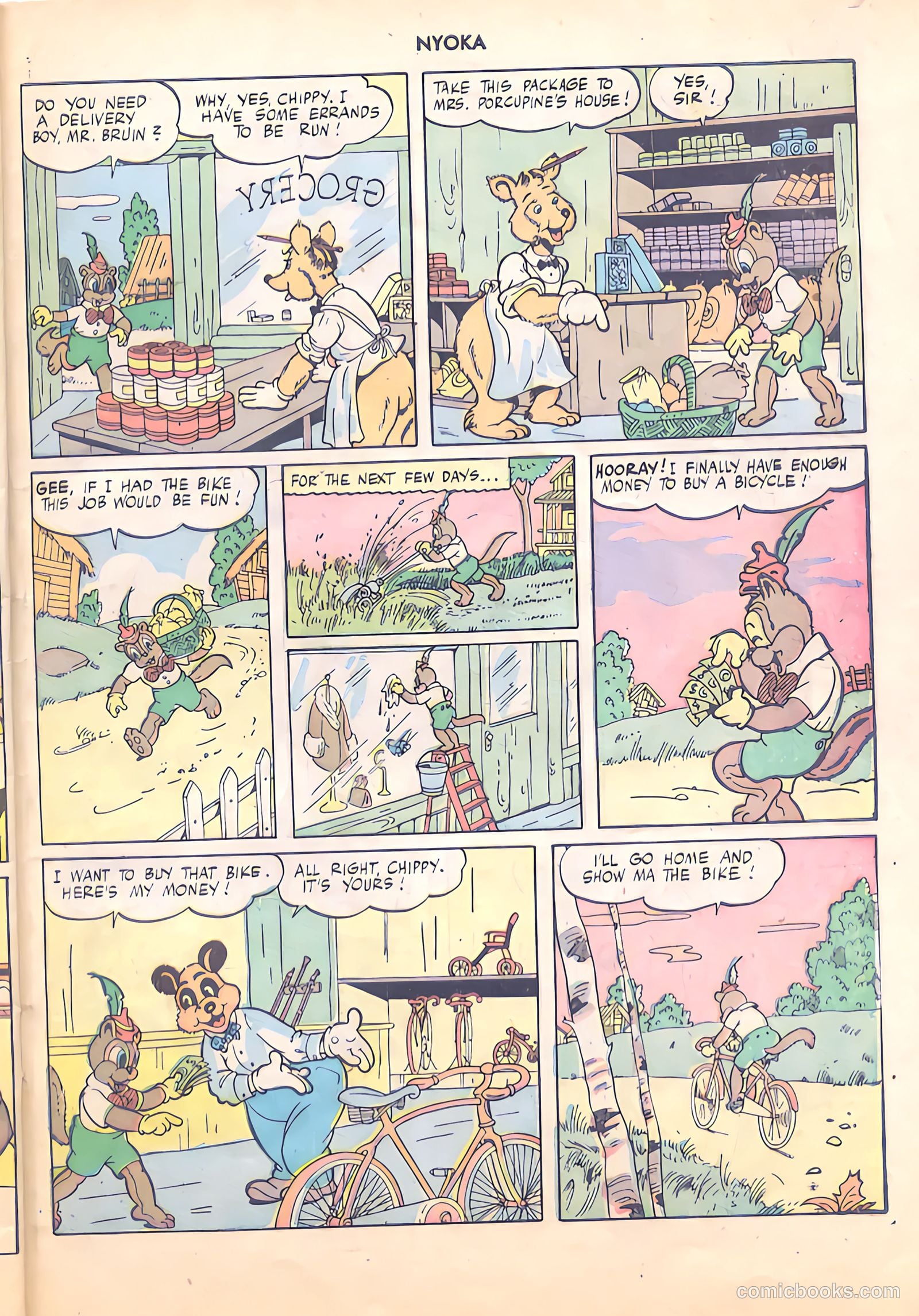 Nyoka the Jungle Girl #19 — page 27 of 36