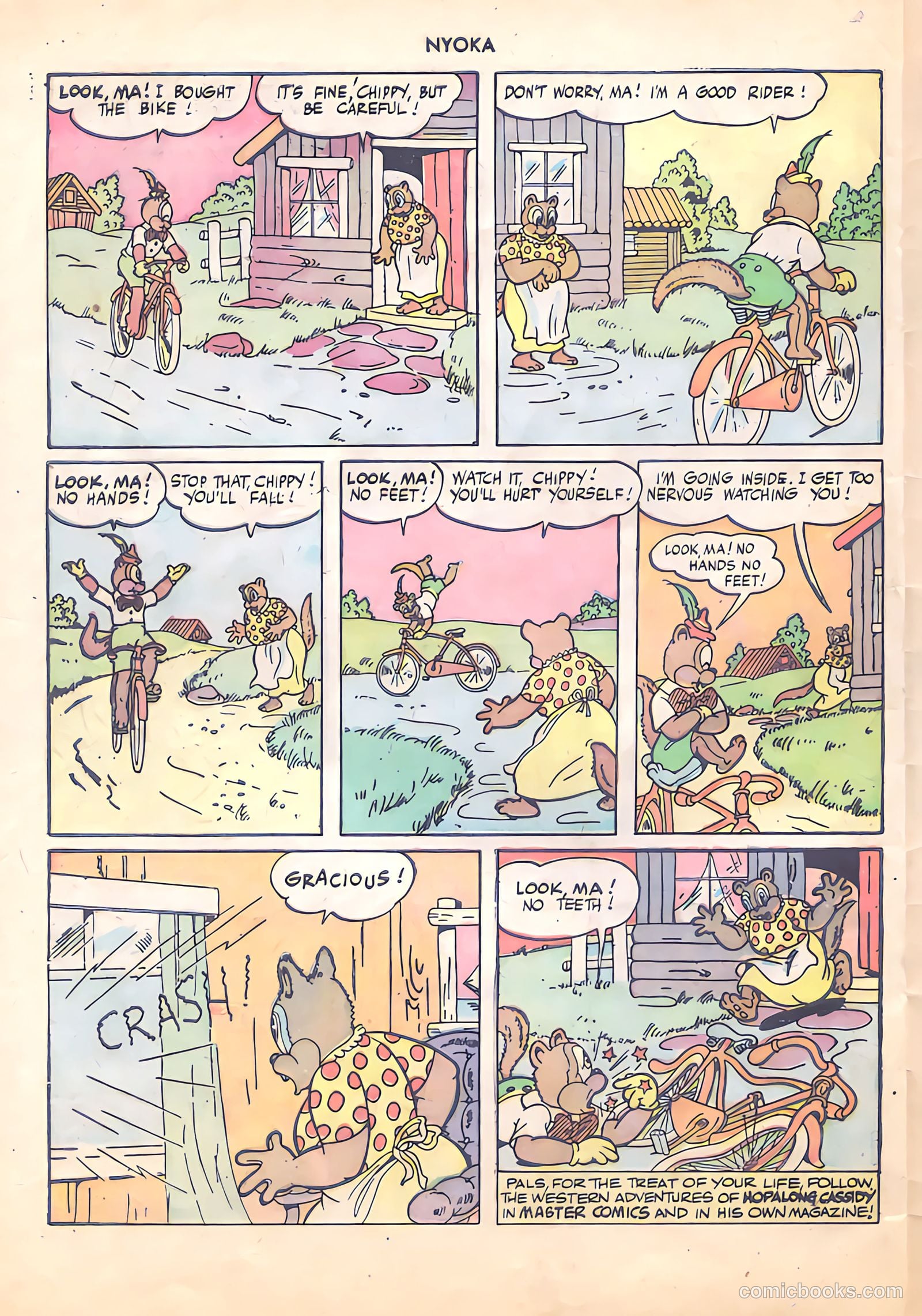 Nyoka the Jungle Girl #19 — page 28 of 36