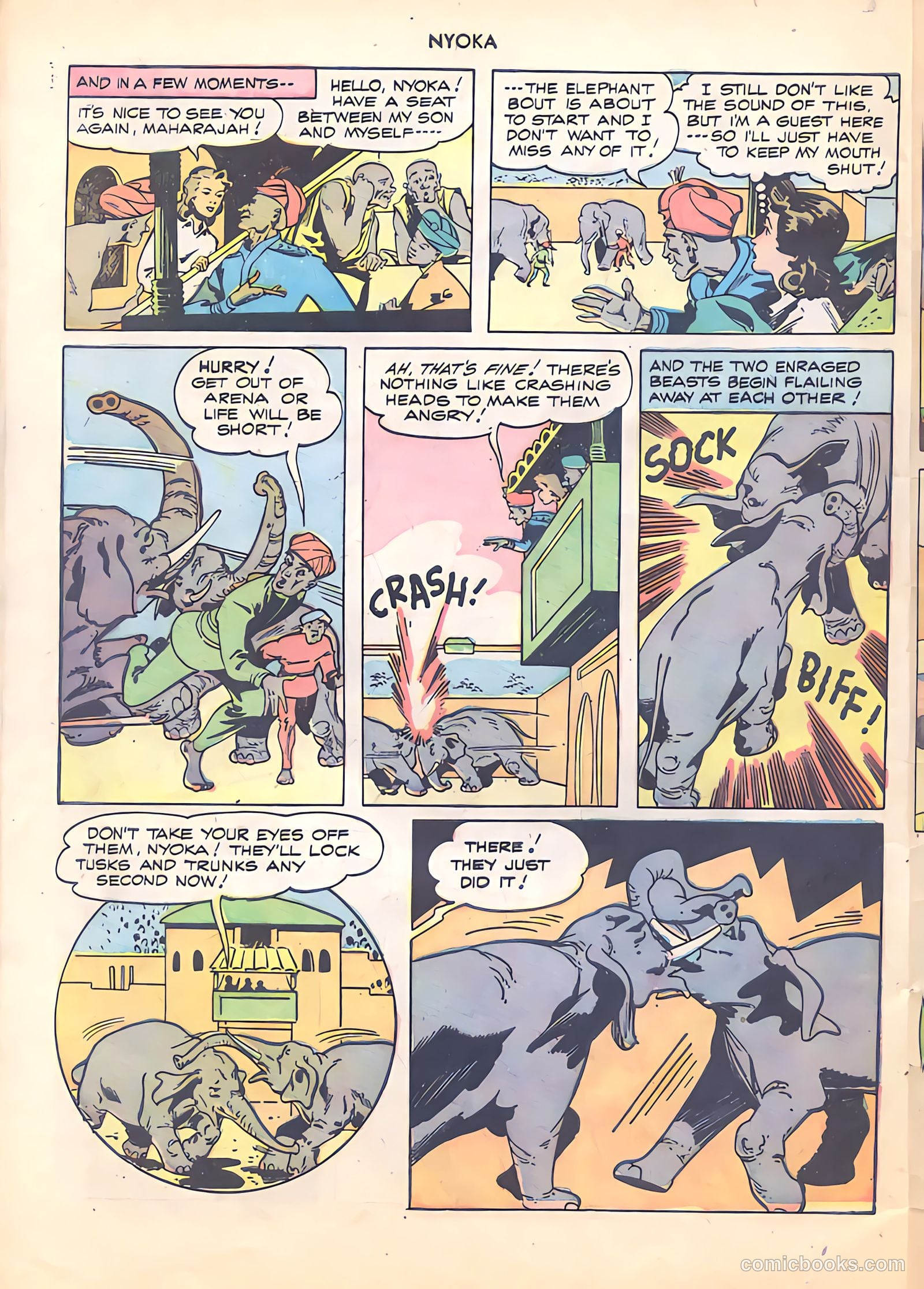 Nyoka the Jungle Girl #19 — page 30 of 36