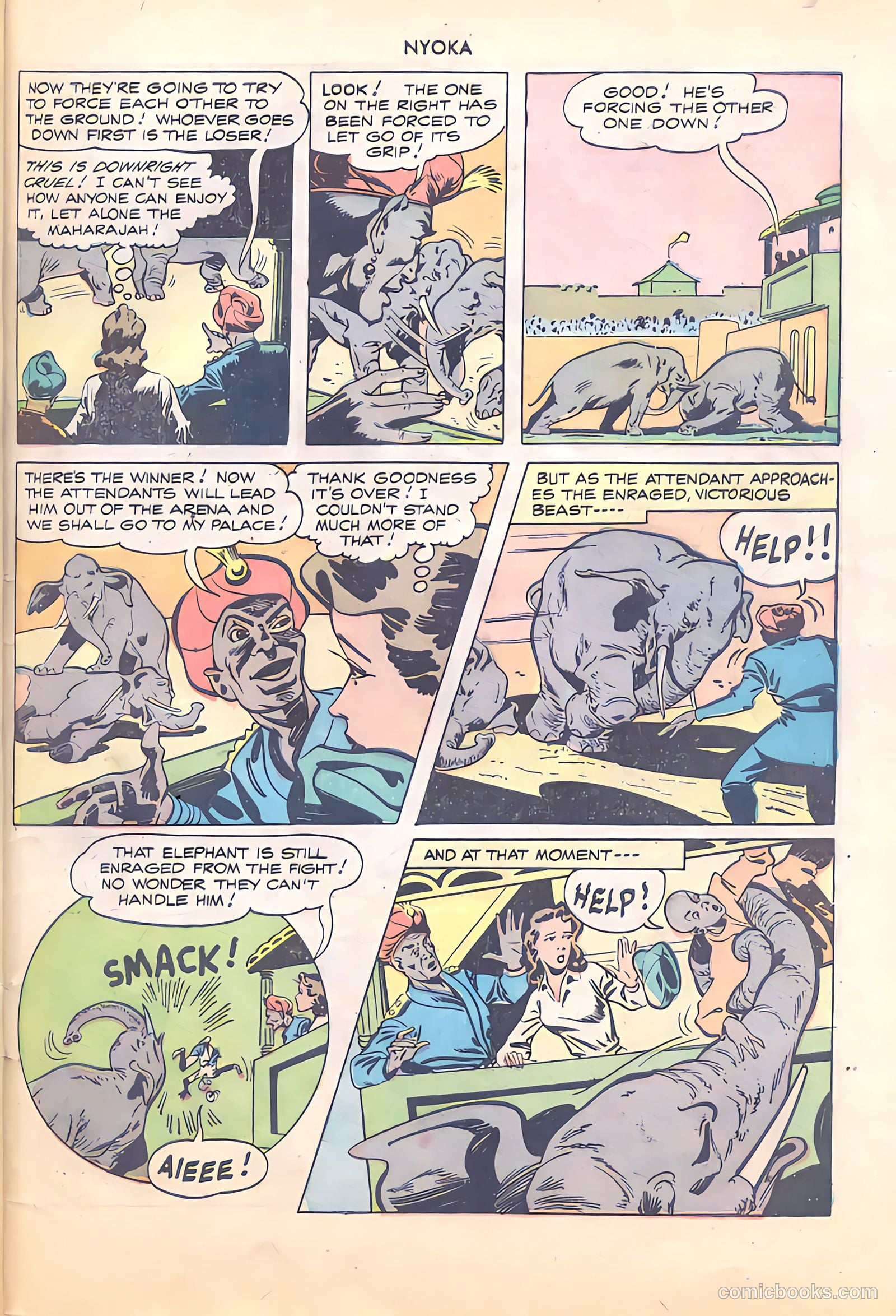 Nyoka the Jungle Girl #19 — page 31 of 36