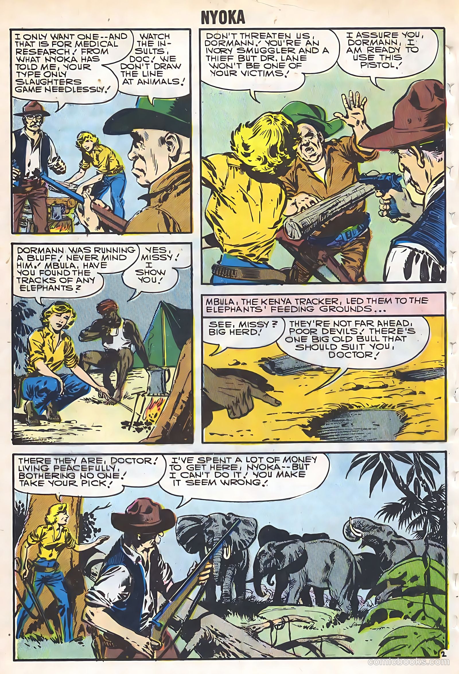 Nyoka the Jungle Girl #19 — page 4 of 36