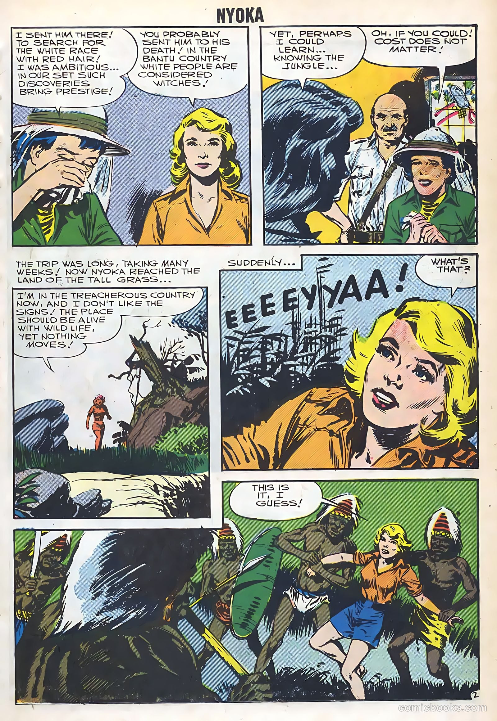 Nyoka the Jungle Girl #19 — page 11 of 36