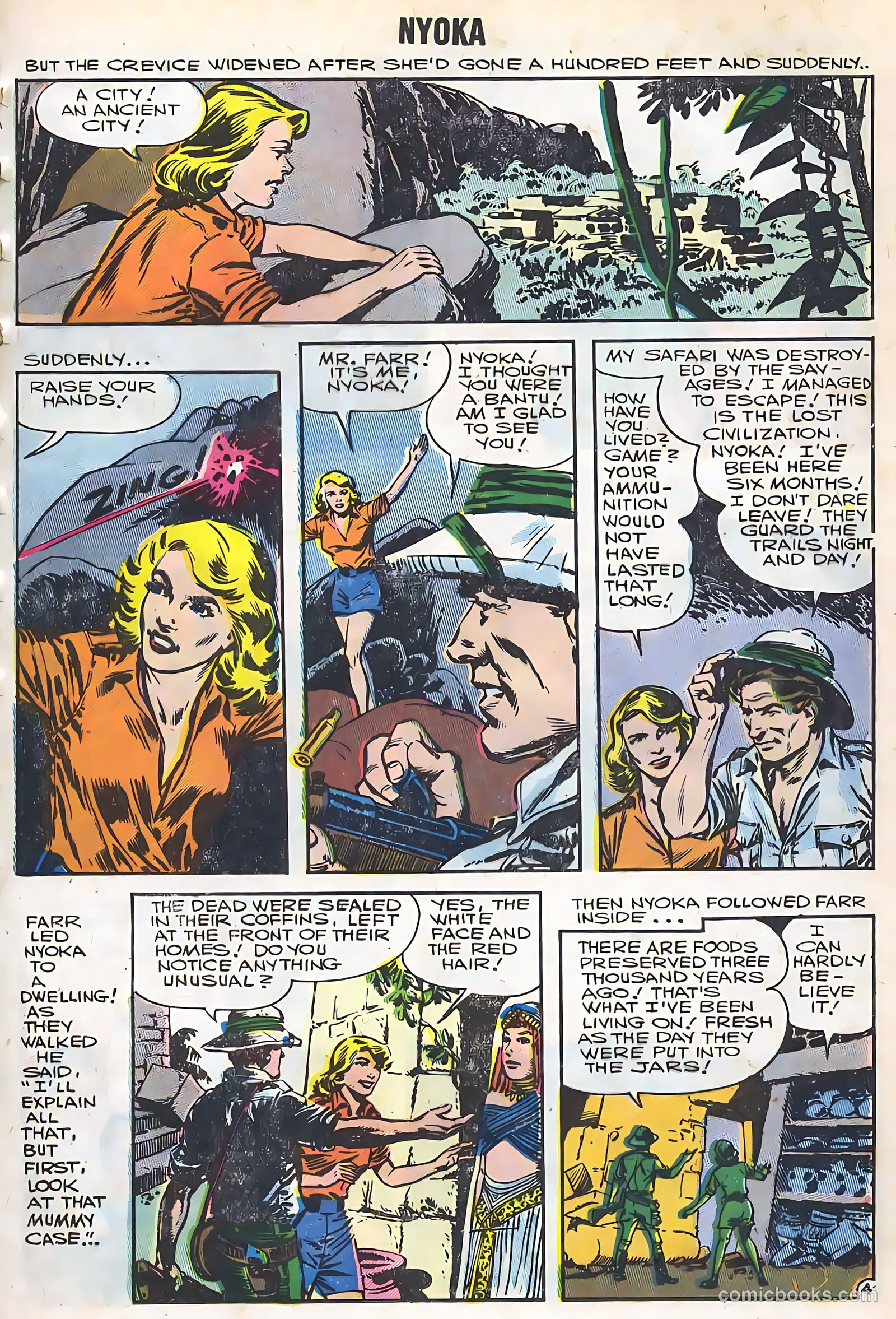 Nyoka the Jungle Girl #19 — page 13 of 36