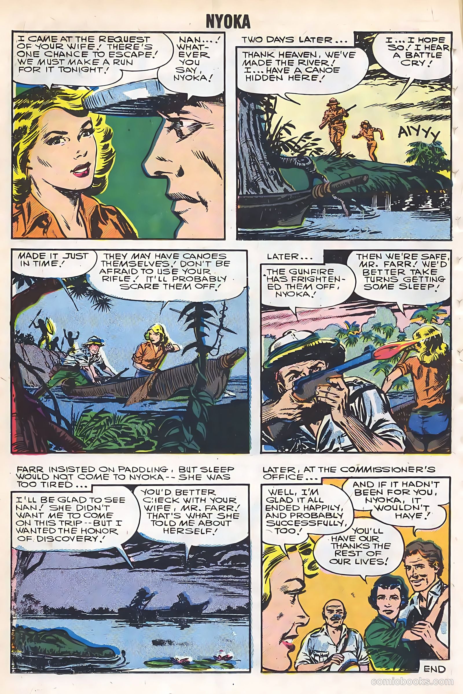 Nyoka the Jungle Girl #19 — page 14 of 36