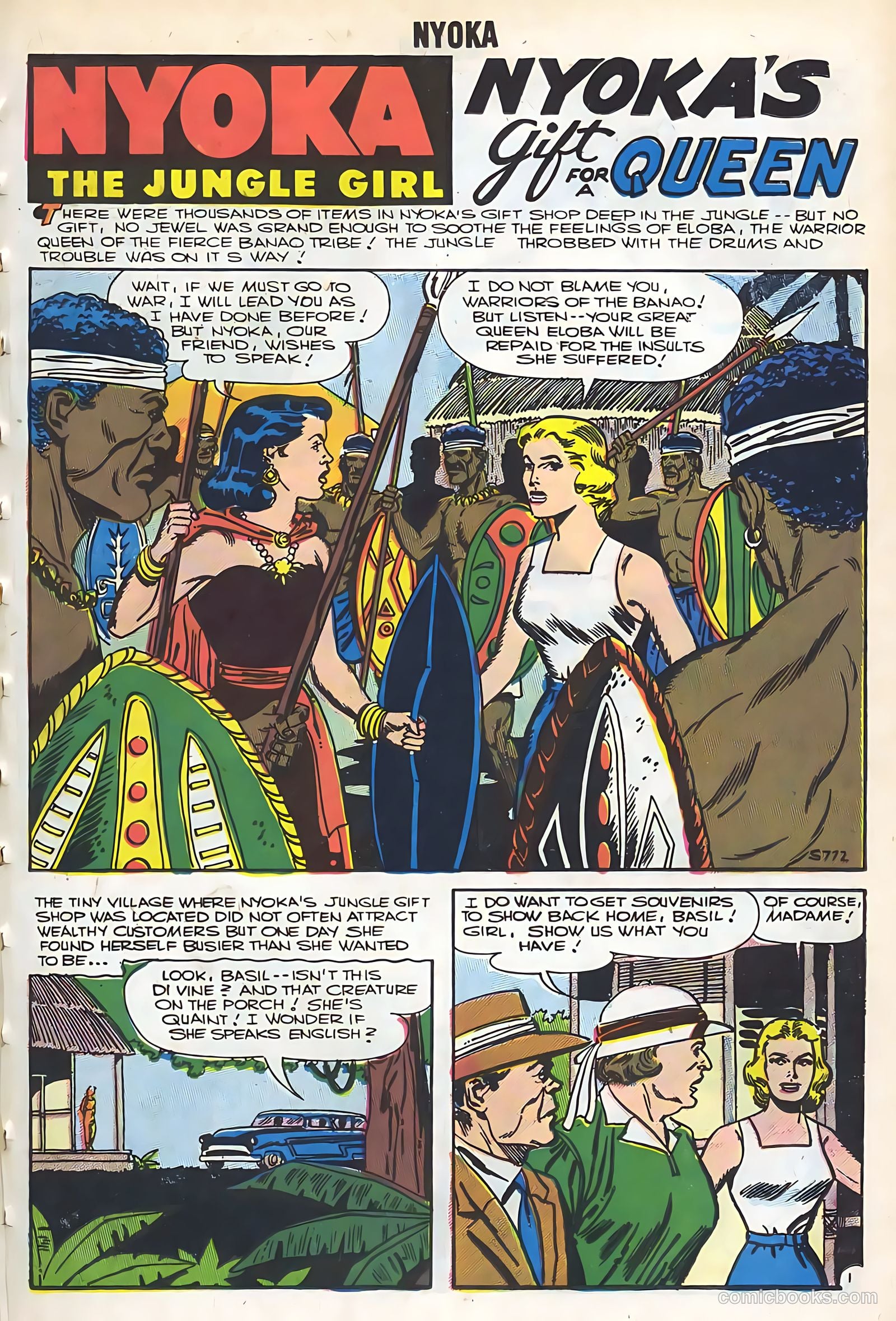 Nyoka the Jungle Girl #19 — page 19 of 36