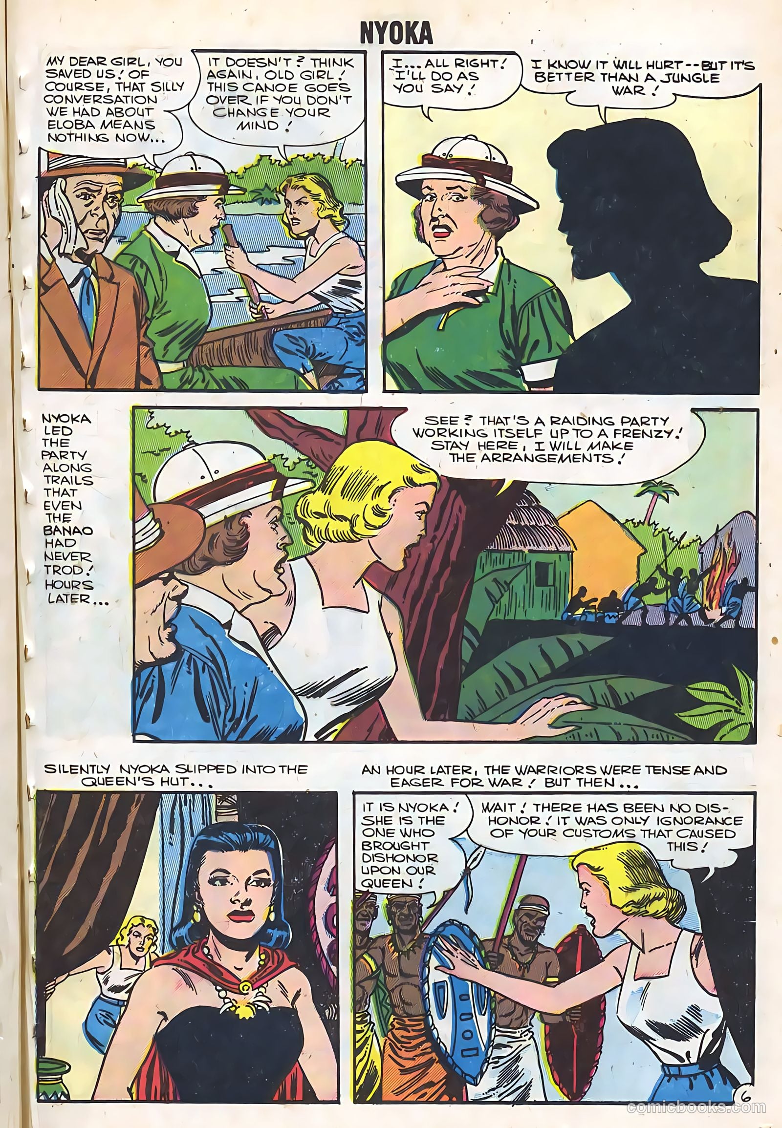 Nyoka the Jungle Girl #19 — page 25 of 36