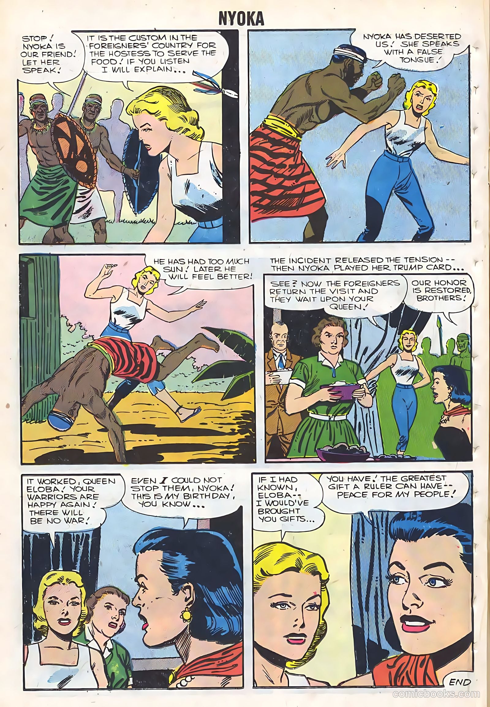 Nyoka the Jungle Girl #19 — page 26 of 36