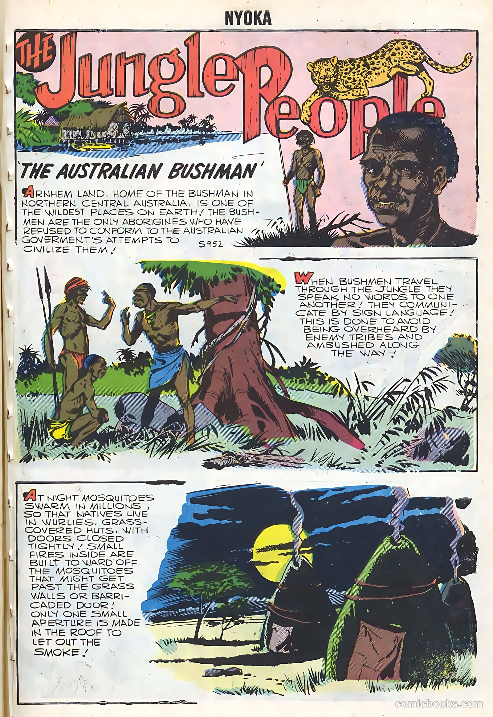 Nyoka the Jungle Girl #19 — page 27 of 36