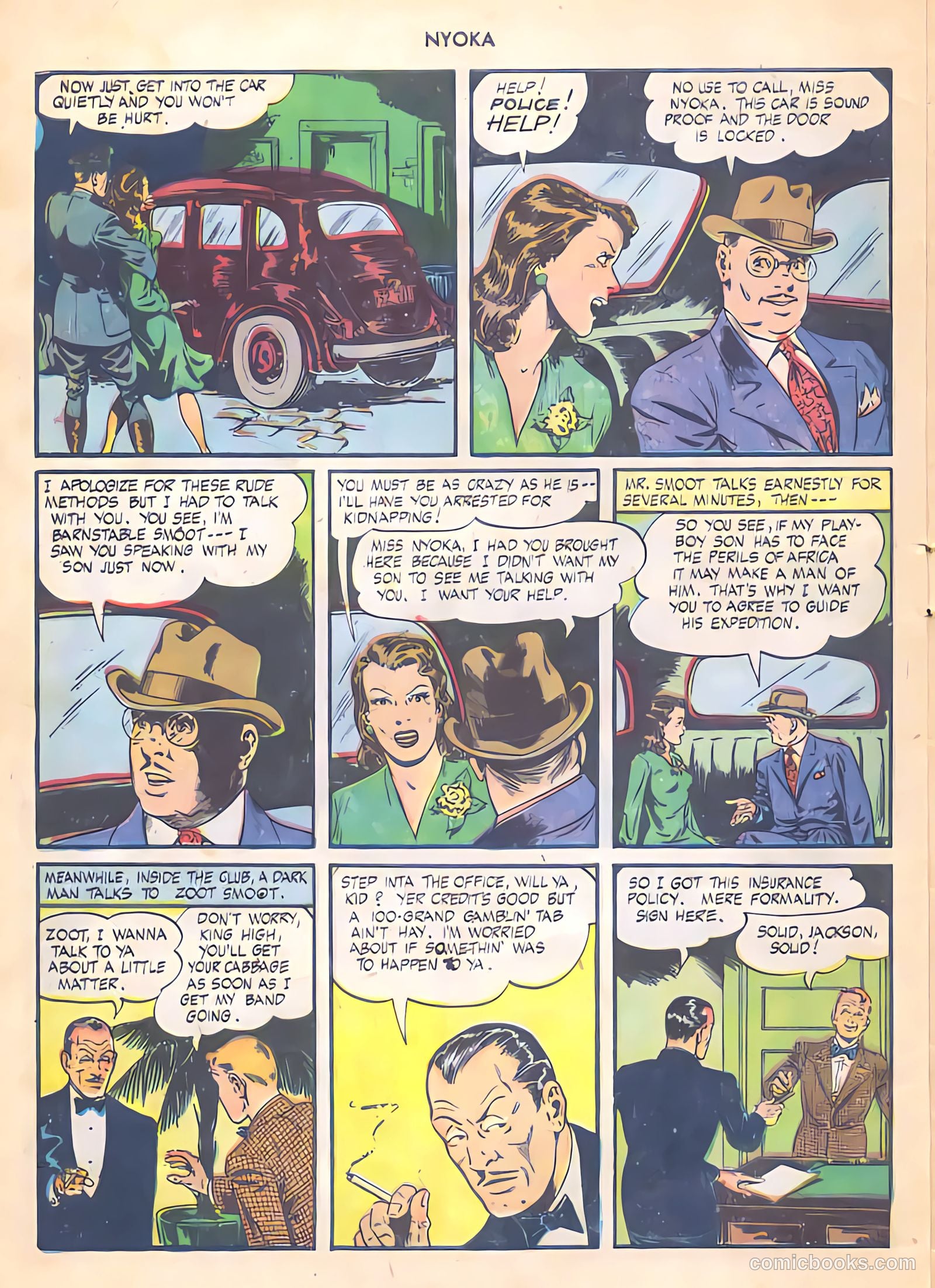 Nyoka the Jungle Girl #2 — page 6 of 32