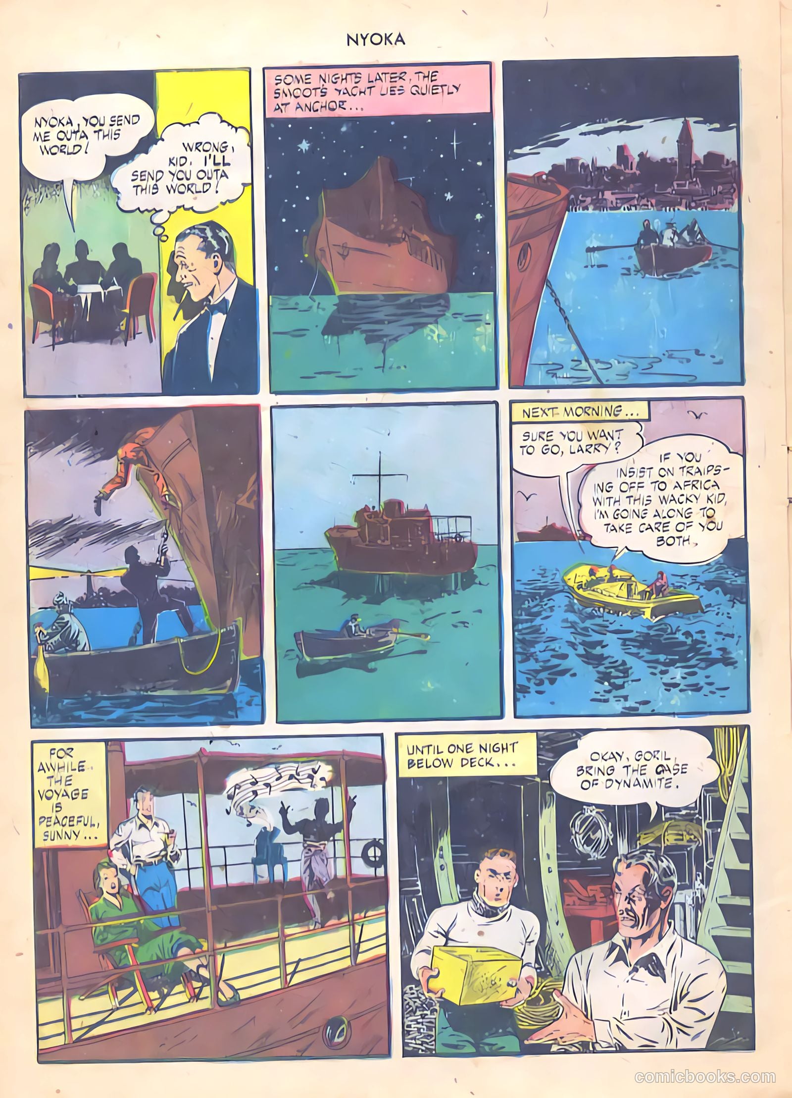 Nyoka the Jungle Girl #2 — page 8 of 32
