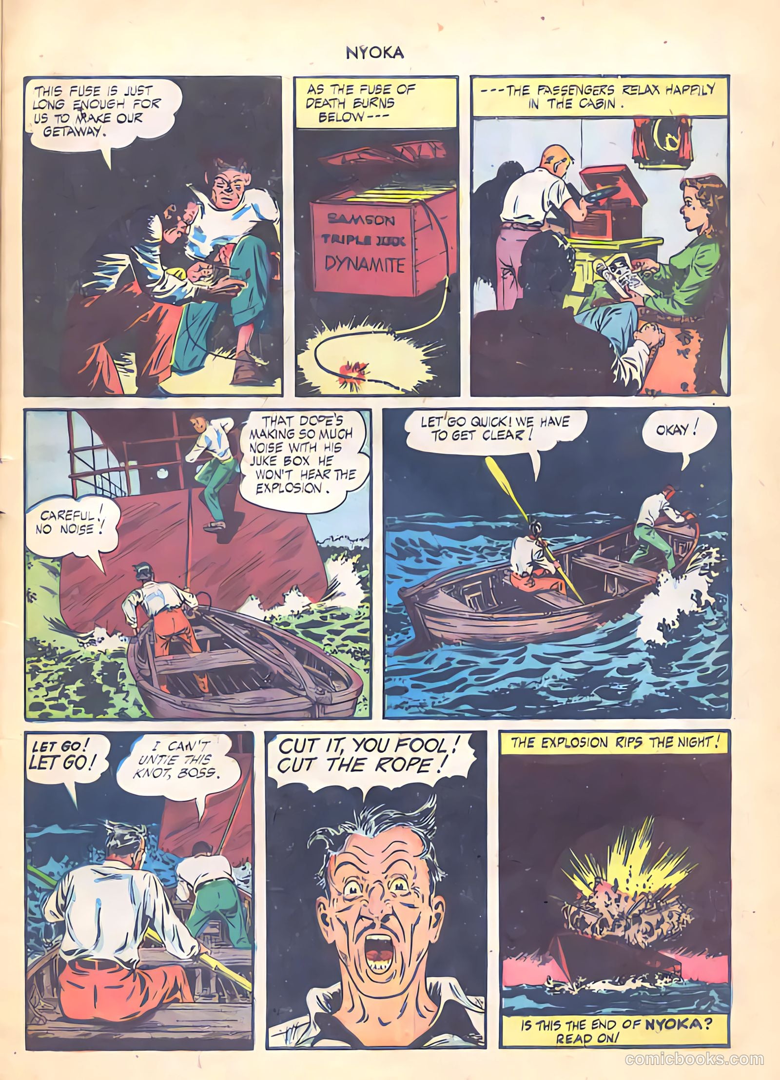 Nyoka the Jungle Girl #2 — page 9 of 32