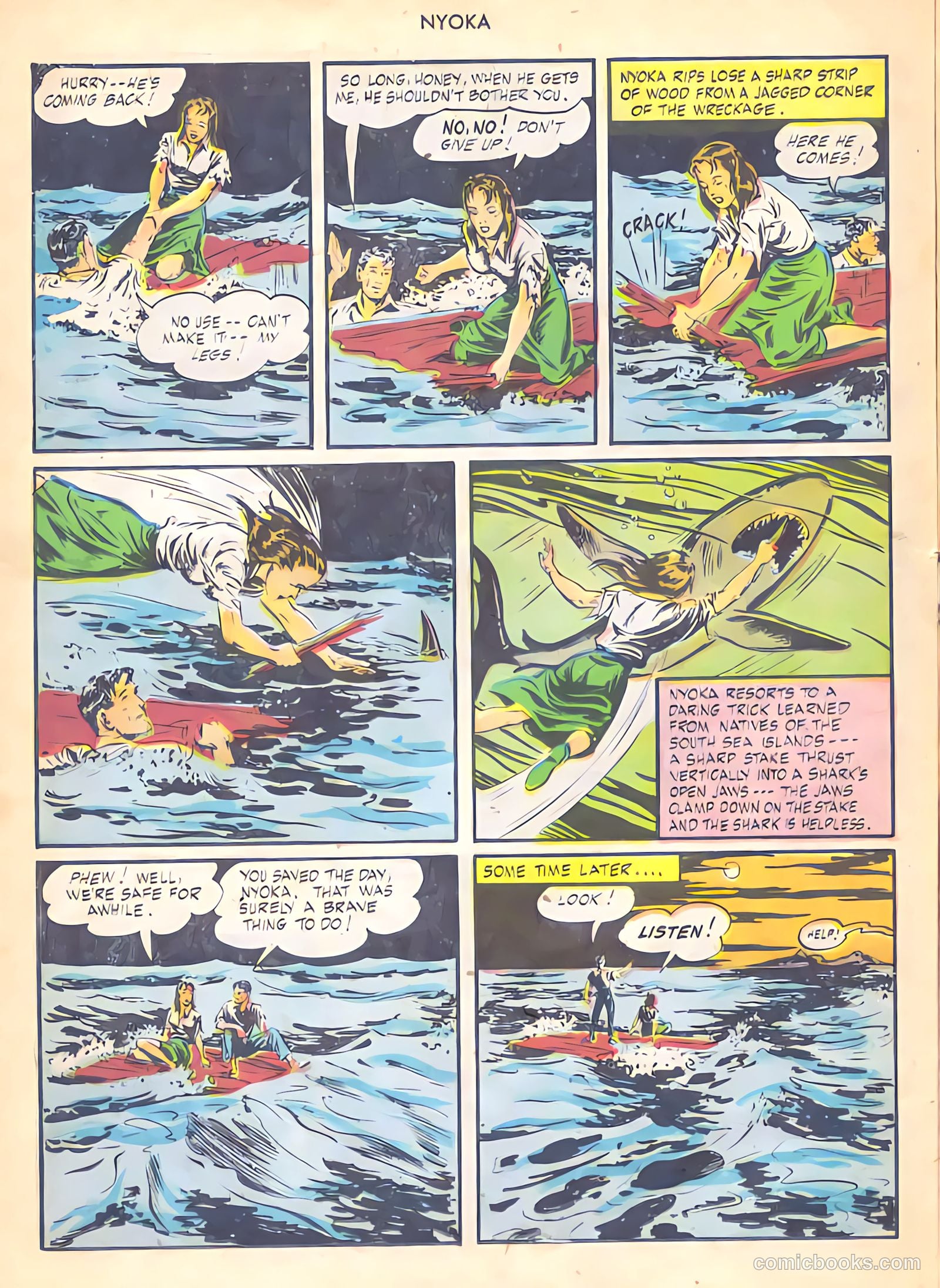 Nyoka the Jungle Girl #2 — page 14 of 32
