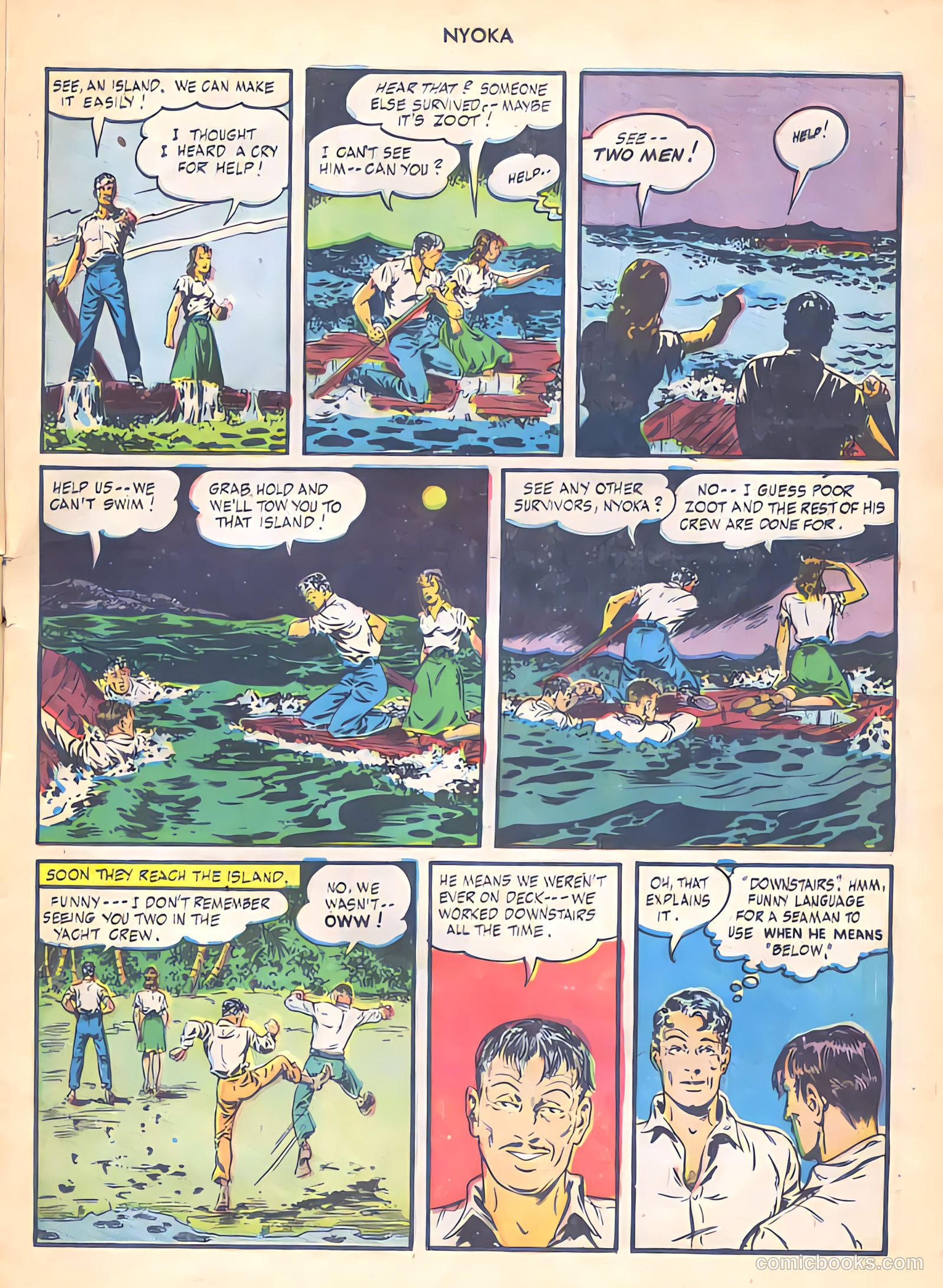 Nyoka the Jungle Girl #2 — page 15 of 32