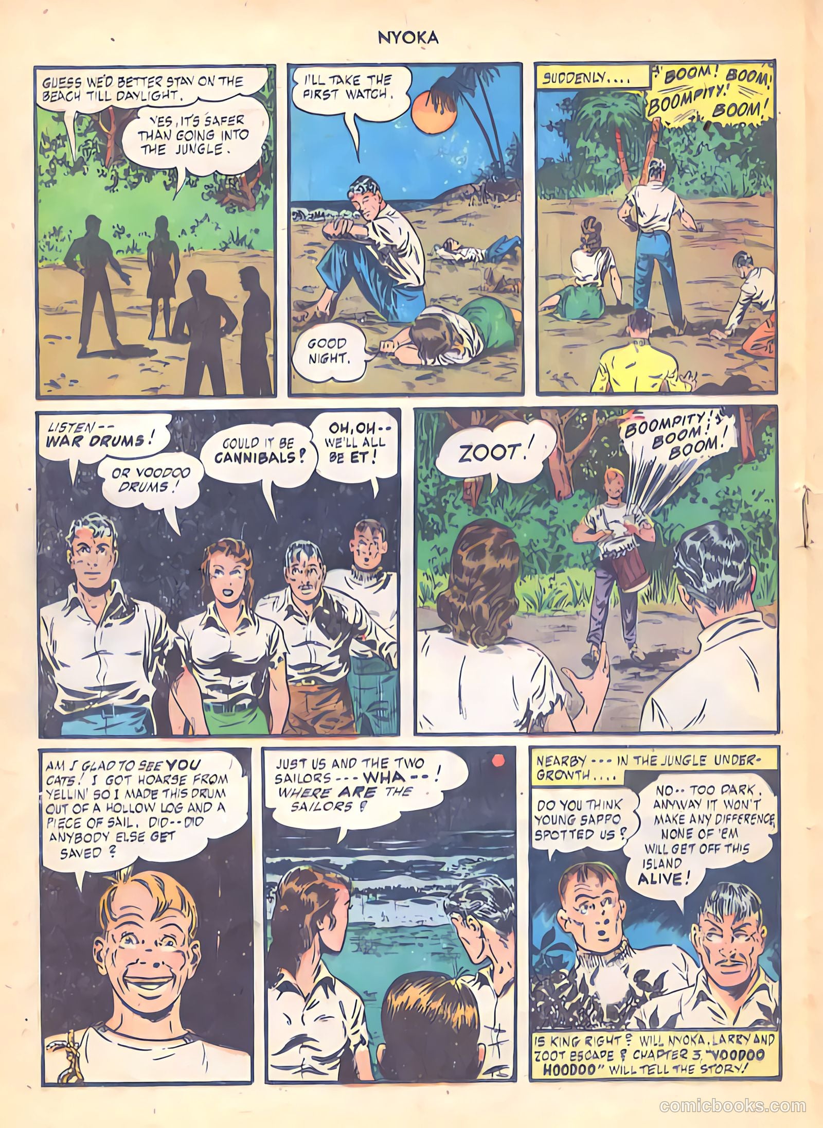 Nyoka the Jungle Girl #2 — page 16 of 32