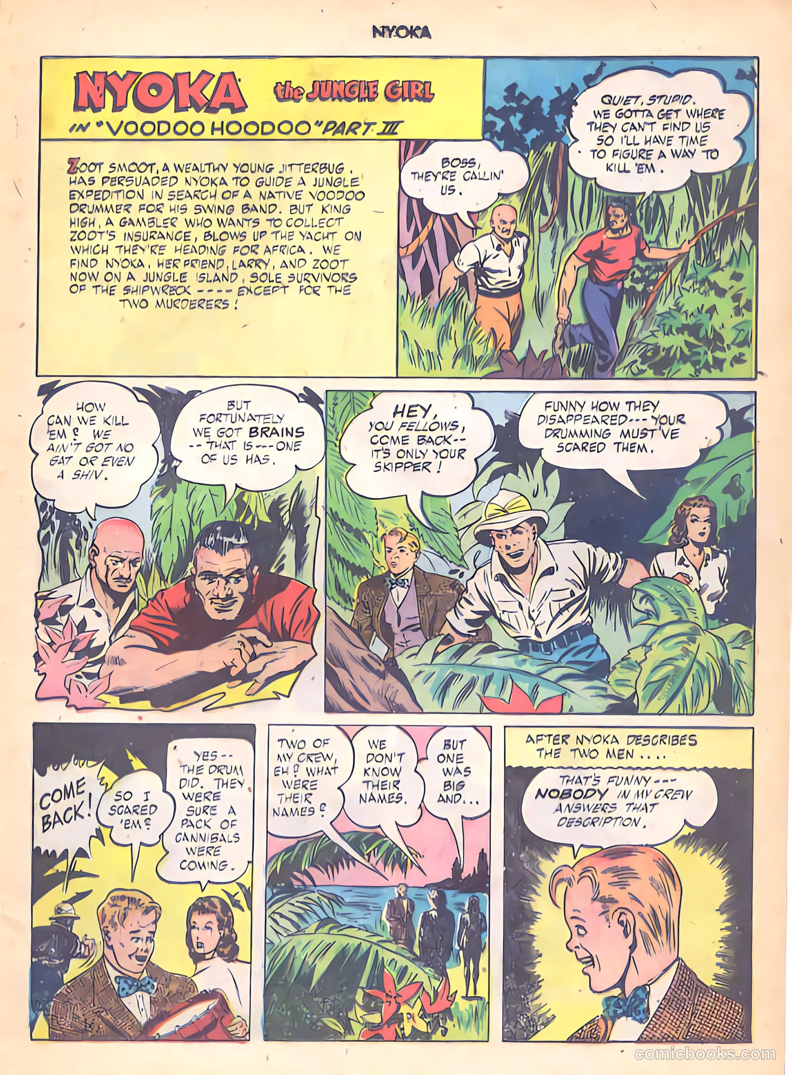 Nyoka the Jungle Girl #2 — page 17 of 32