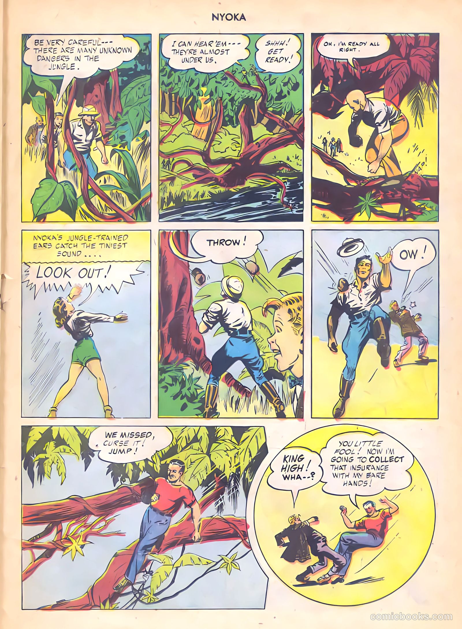 Nyoka the Jungle Girl #2 — page 19 of 32
