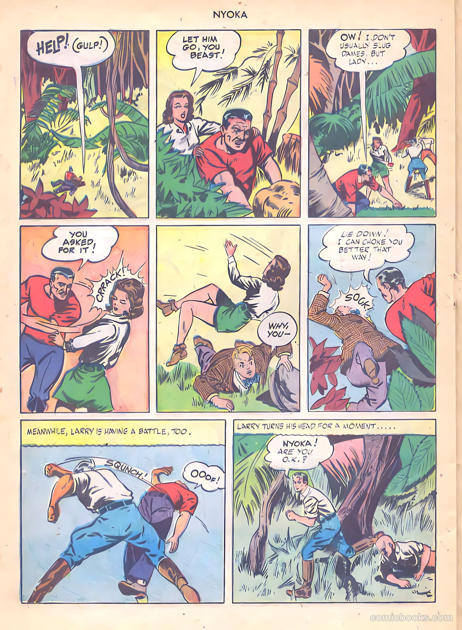 Nyoka the Jungle Girl #2 — page 20 of 32