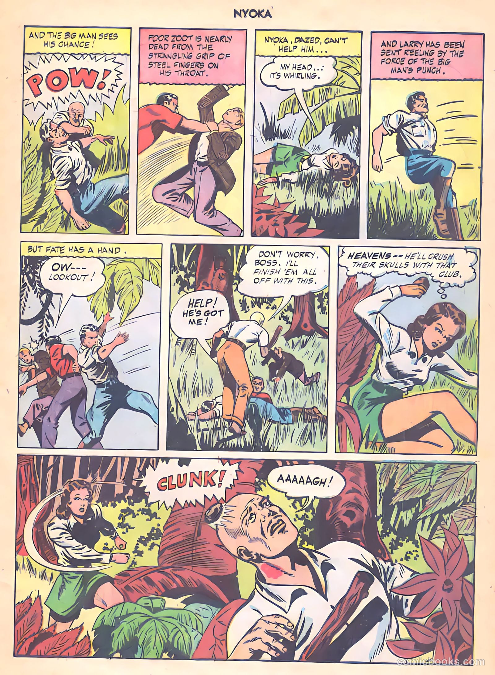 Nyoka the Jungle Girl #2 — page 21 of 32