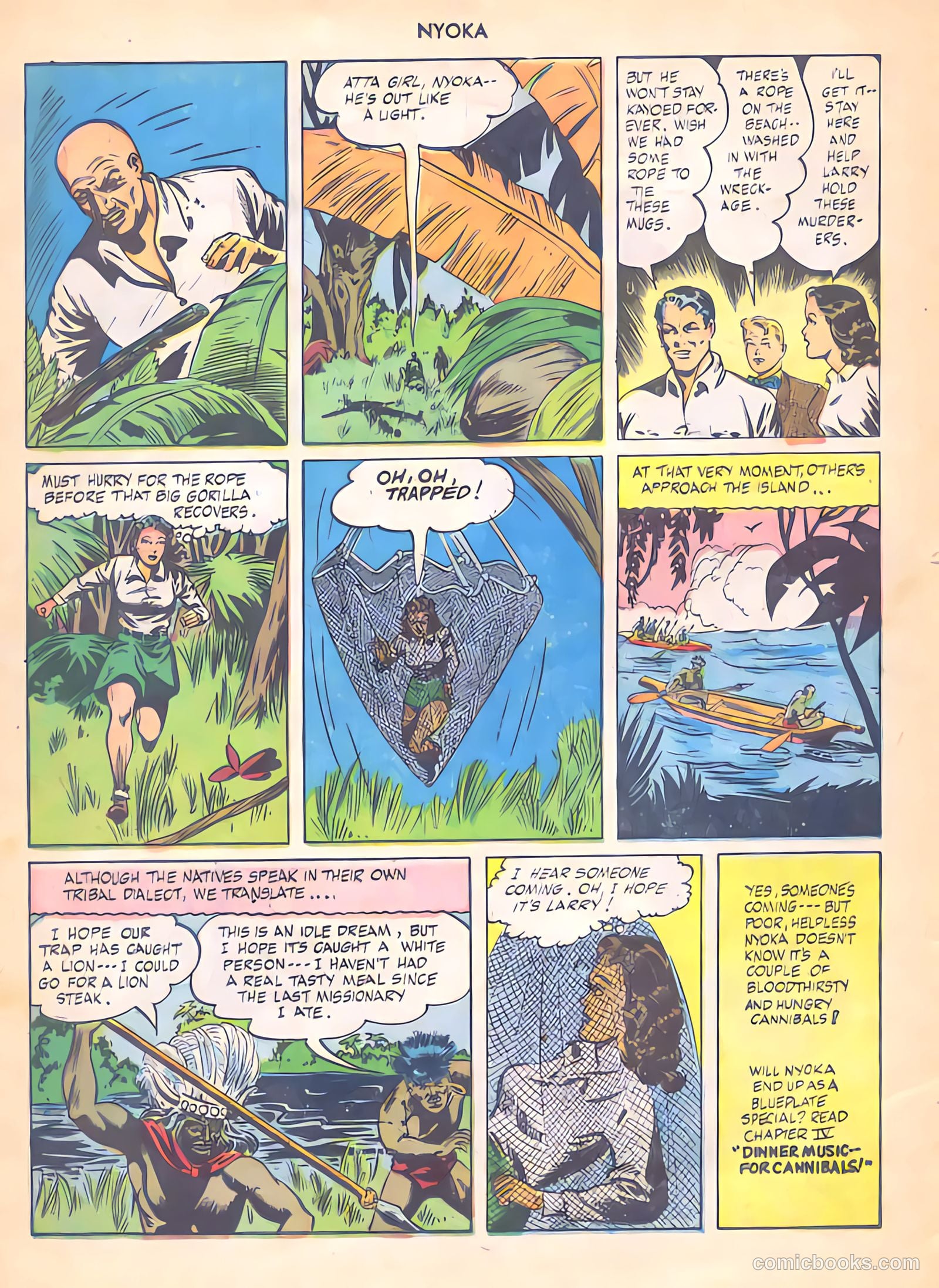 Nyoka the Jungle Girl #2 — page 22 of 32